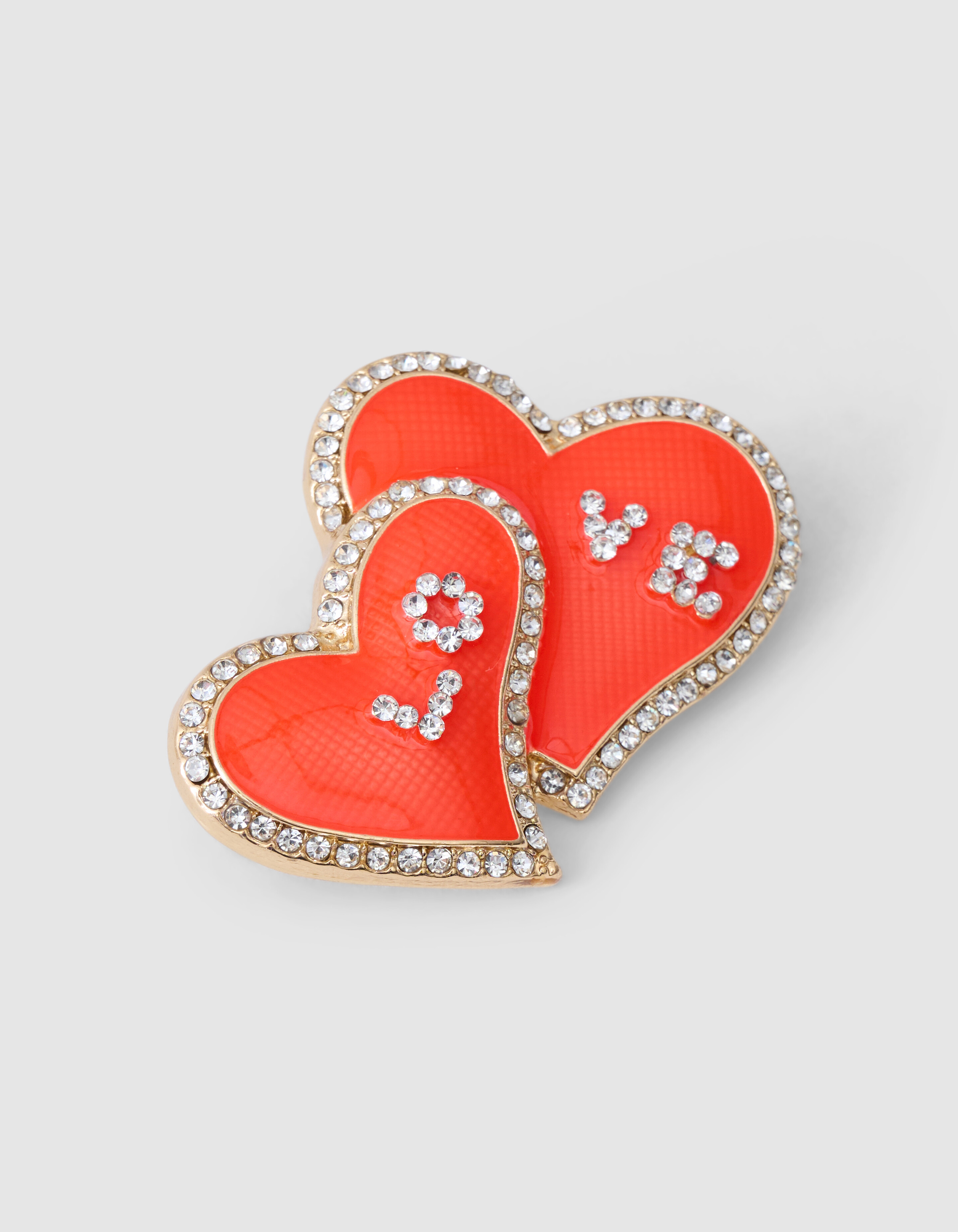 Liebesbrosche Orange SHOEBY ACCESSOIRES