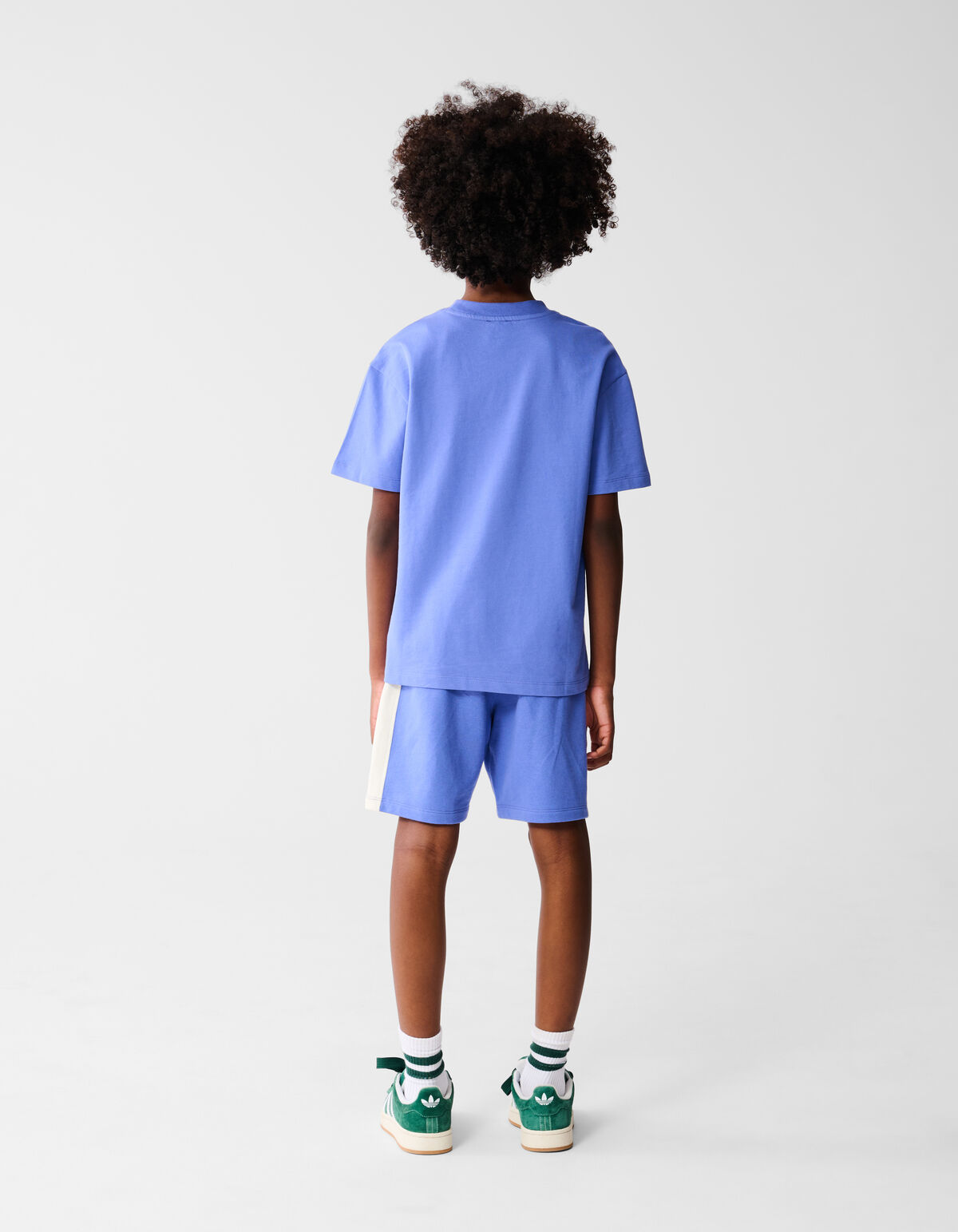 Smiley Kunstwerk T-shirt Blau SHOEBY BOYS