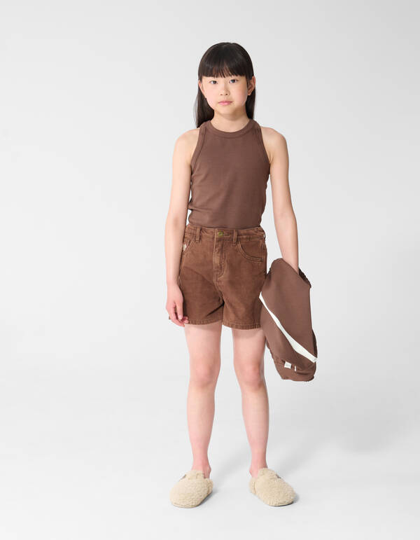Basic Singlet Braun SHOEBY GIRLS