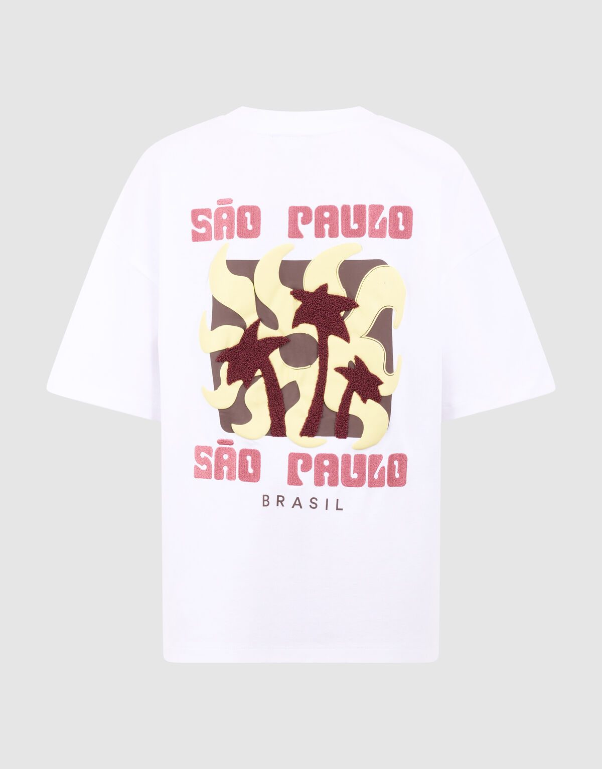 Sao Paolo Artwork T-Shirt Wei&szlig; SHOEBY BOYS