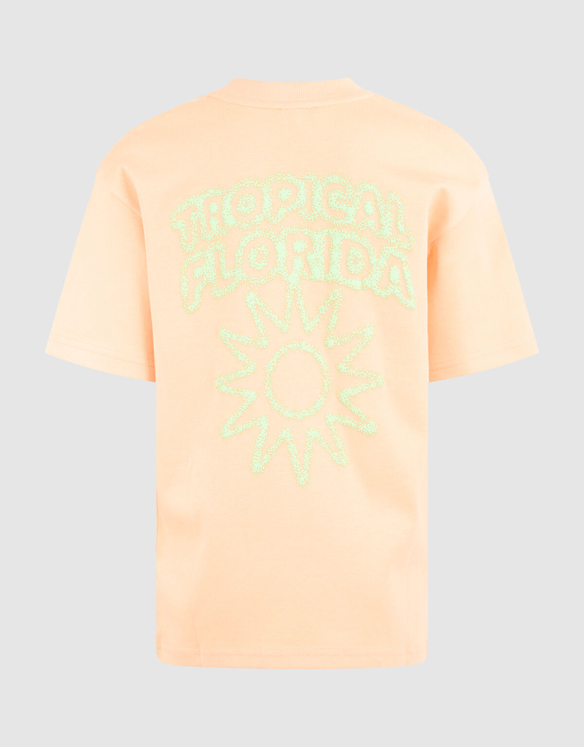 Tropisches Kunstwerk T-shirt Hell Orange SHOEBY BOYS