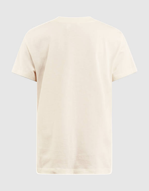 Heart Racket Artwork T-Shirt Gebrochenes Wei&szlig; SHOEBY GIRLS