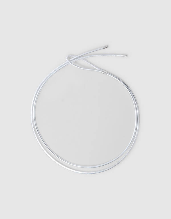 Seil G&uuml;rtel Silber SHOEBY ACCESSOIRES