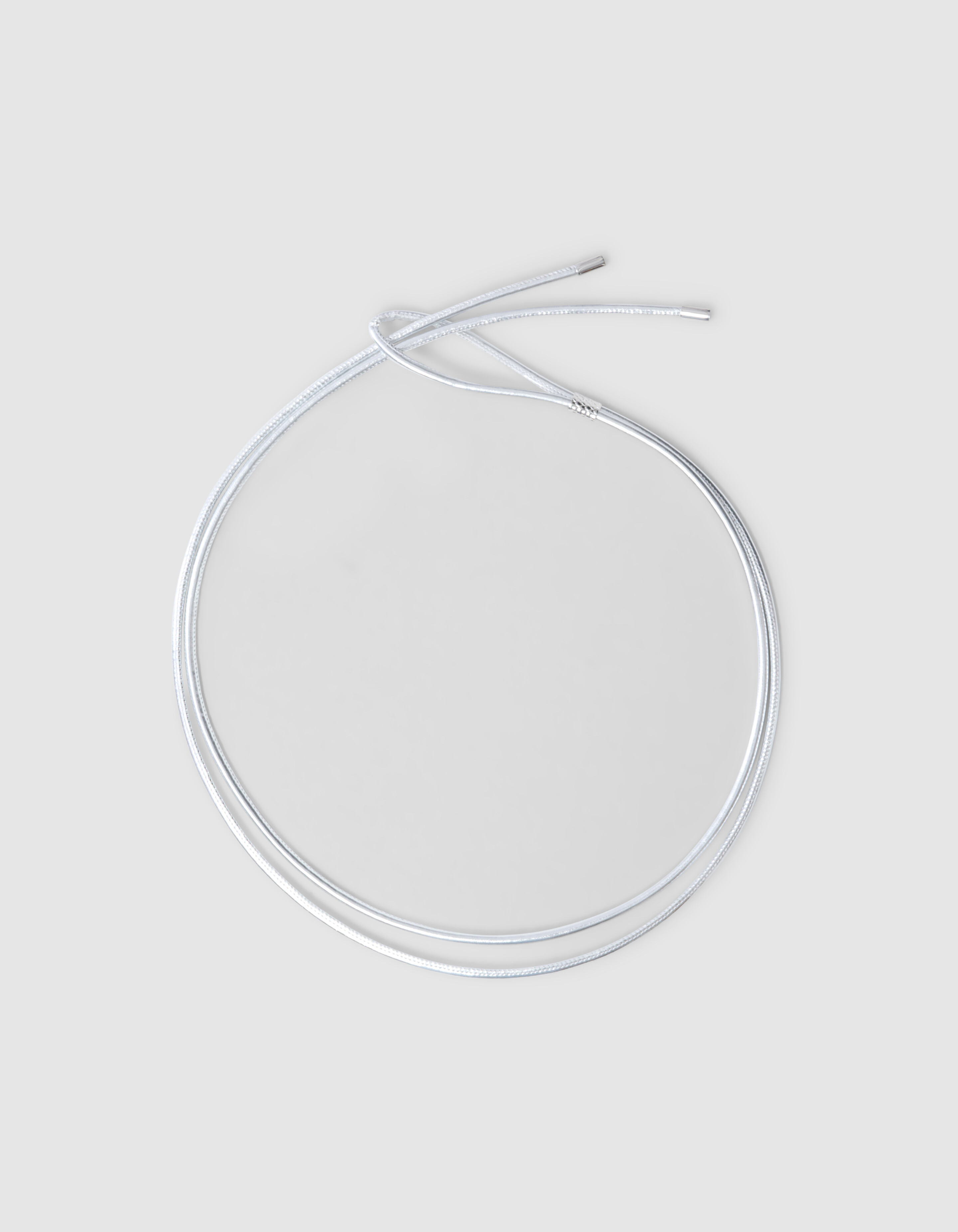 Seil G&uuml;rtel Silber SHOEBY ACCESSOIRES