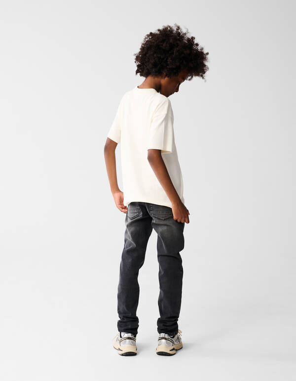 Regular Fit Jeans Schwarz SHOEBY BOYS