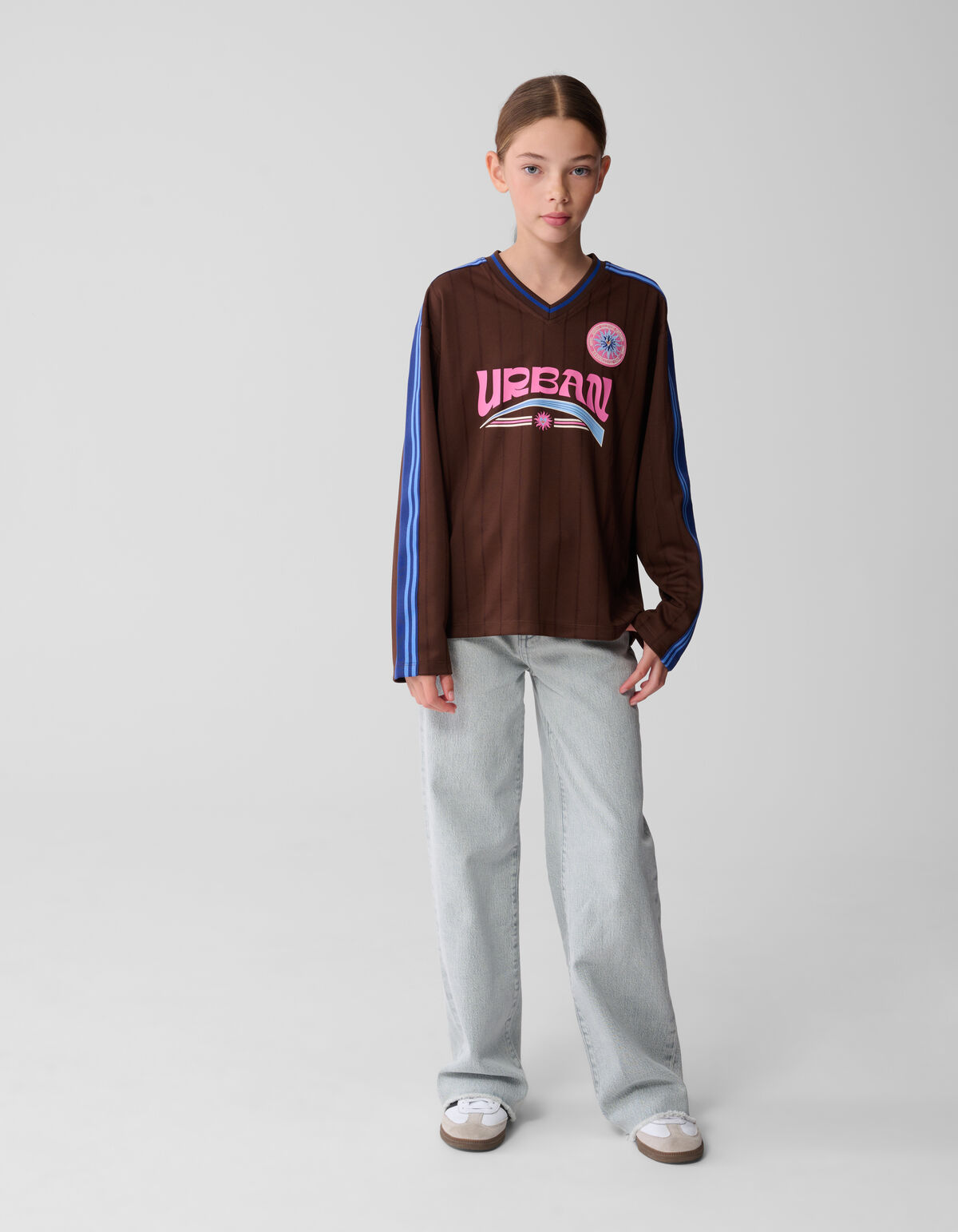 Baseball Langarmshirt Bruin SHOEBY GIRLS