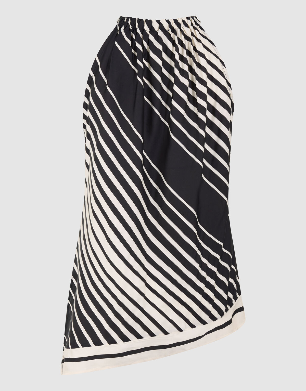 Grafisches Haltertop Schwarz/Wei&szlig; SHOEBY WOMEN