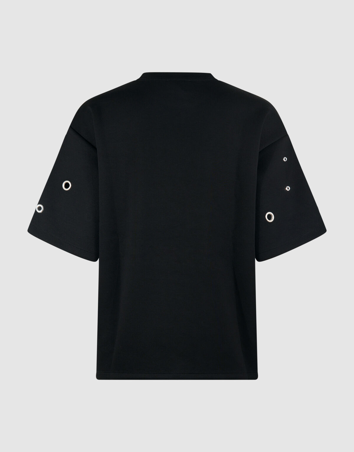 &Uuml;berdimensionales Sweatshirt mit &Ouml;sen Schwarz SHOEBY WOMEN