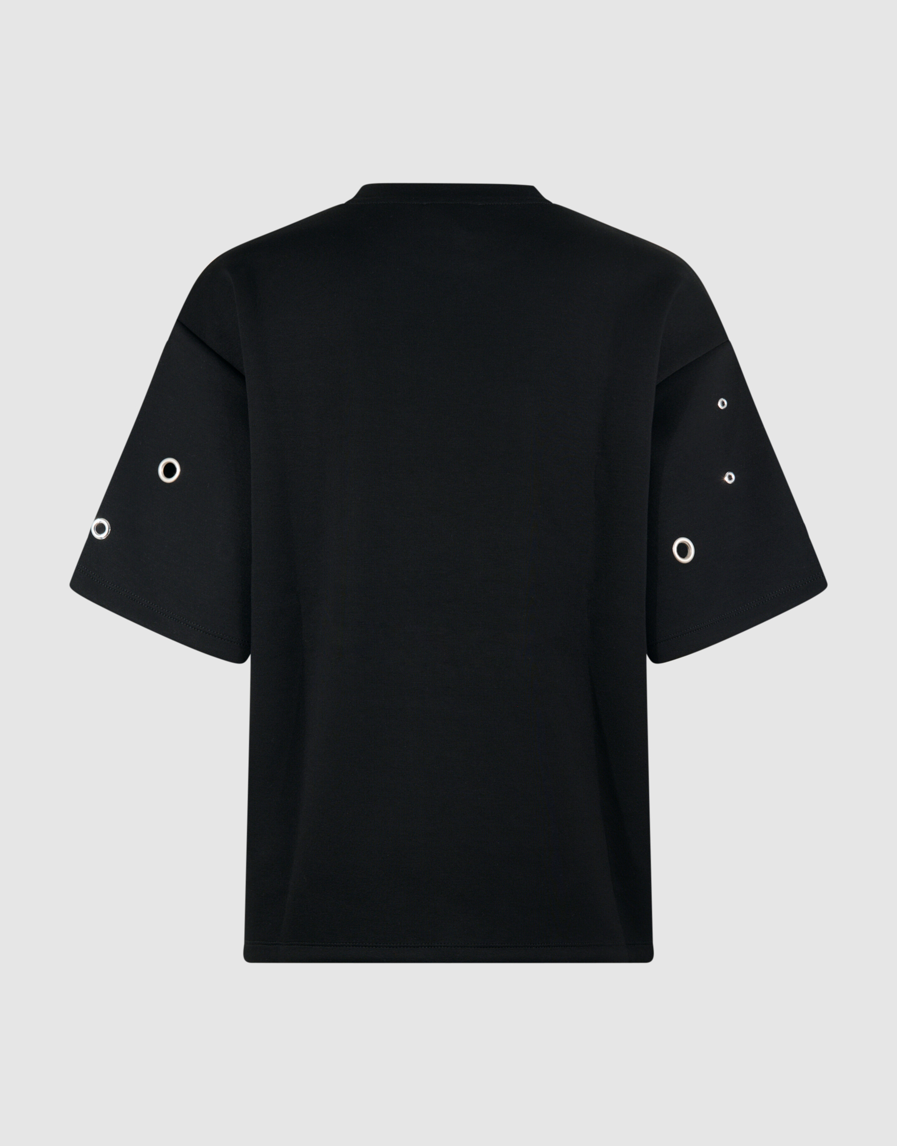 &Uuml;berdimensionales Sweatshirt mit &Ouml;sen Schwarz SHOEBY WOMEN