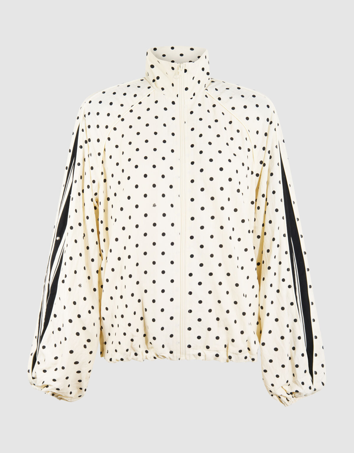 Oversized Polkadot Jack gebrochenes Wei&szlig; SHOEBY WOMEN