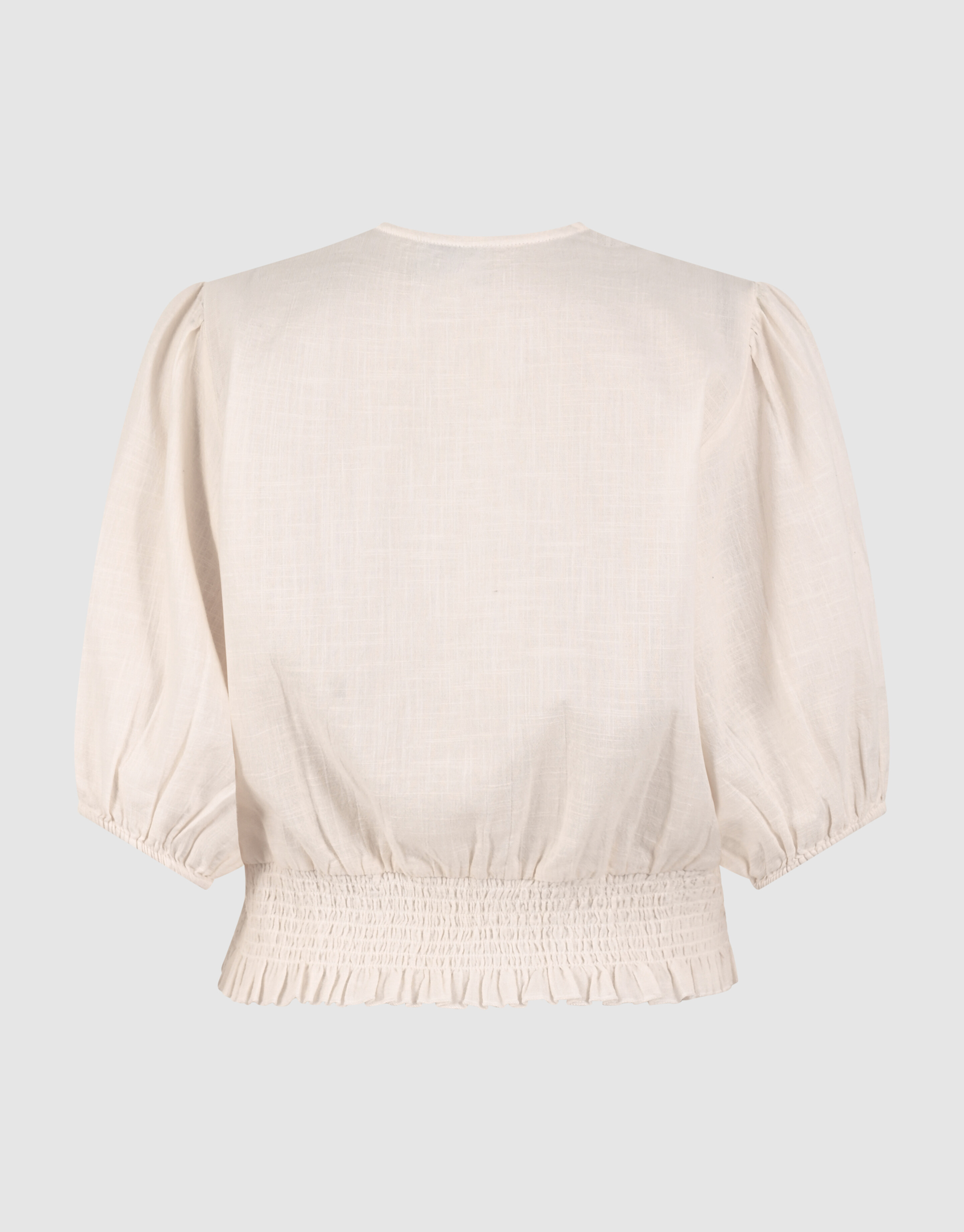 Kropptop mit Streifenmuster, wei&szlig; SHOEBY WOMEN