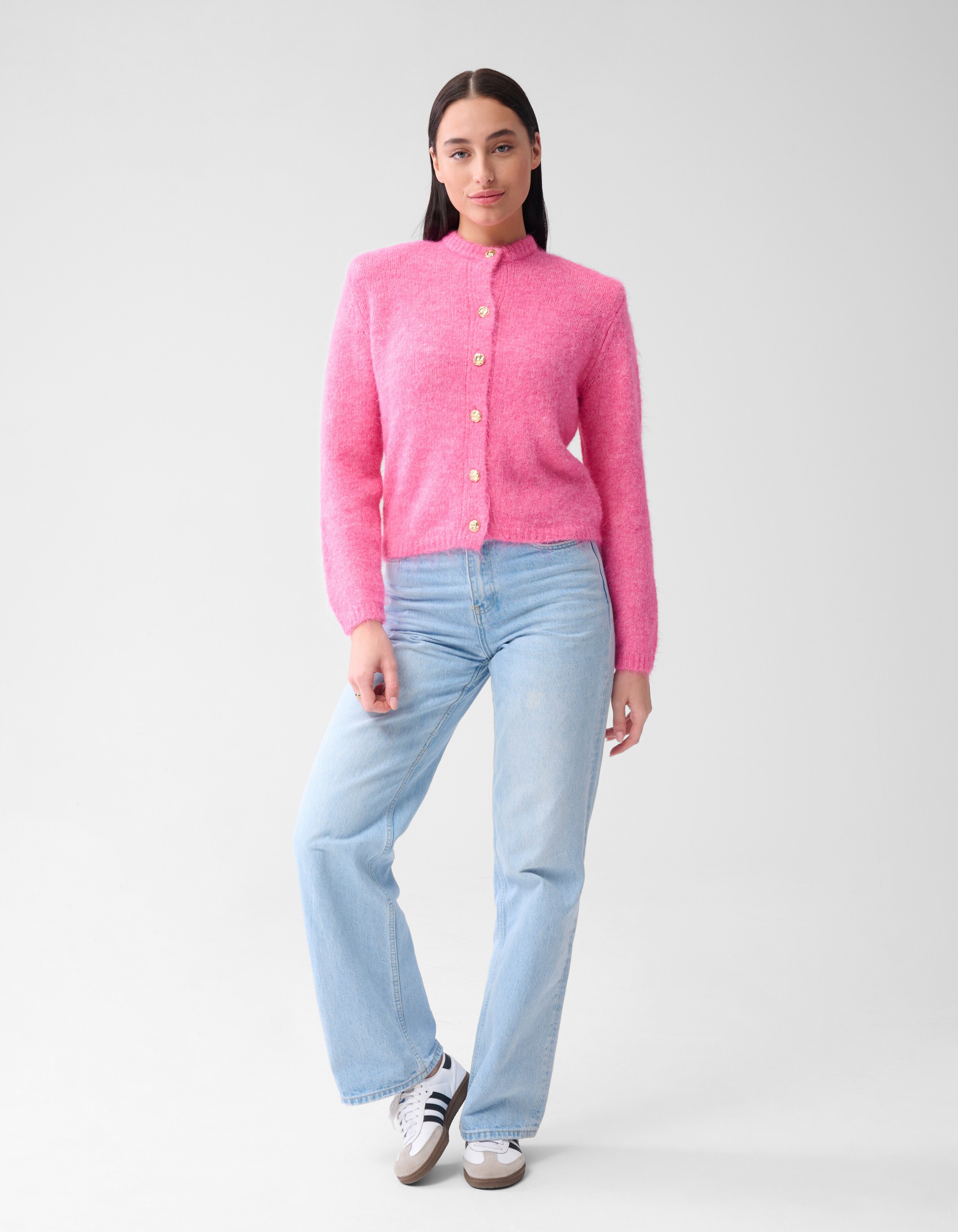 Weiche Strickjacke Rosa SHOEBY WOMEN