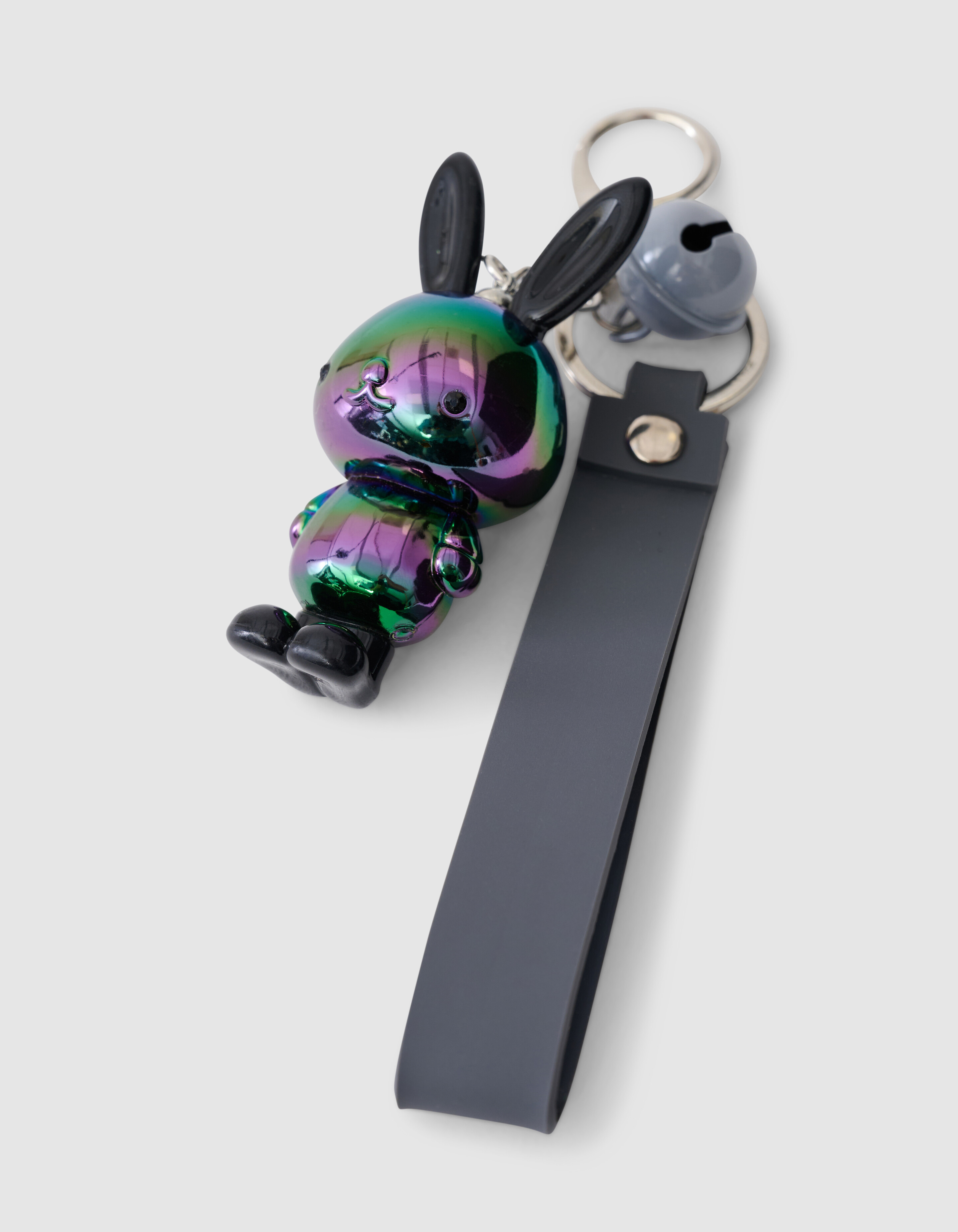 Hasen-Schl&uuml;sselanh&auml;nger, grau SHOEBY ACCESSOIRES