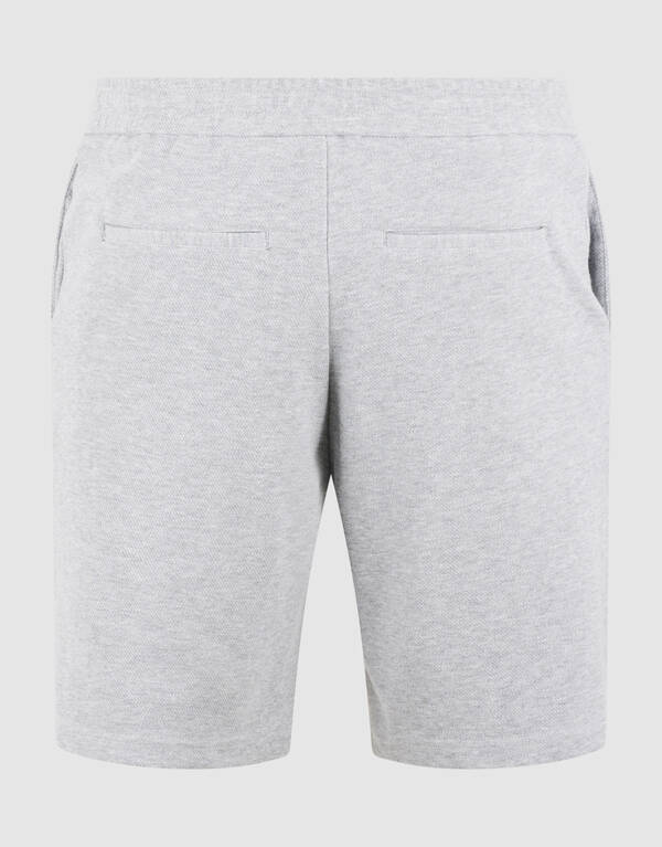 Struktur Regular Fit Shorts Grau SHOEBY MEN