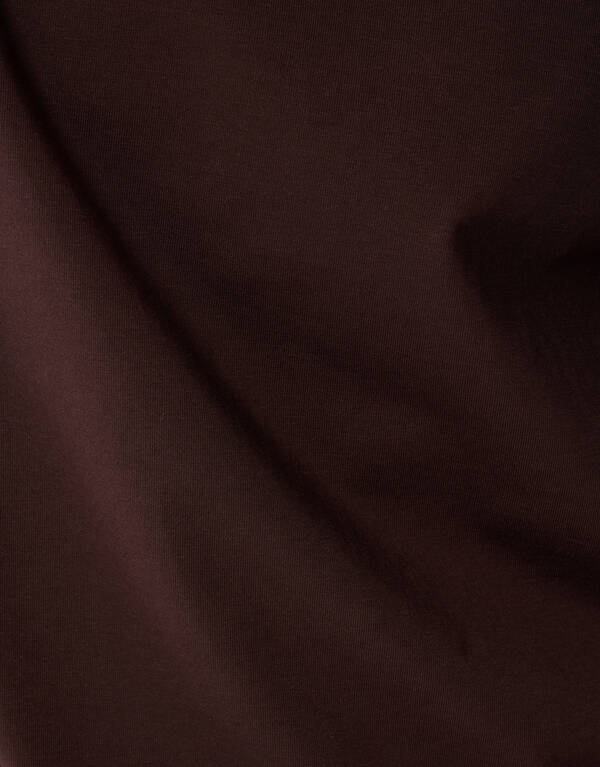 Gepolstertes T-Shirt Dunkelbraun SHOEBY WOMEN