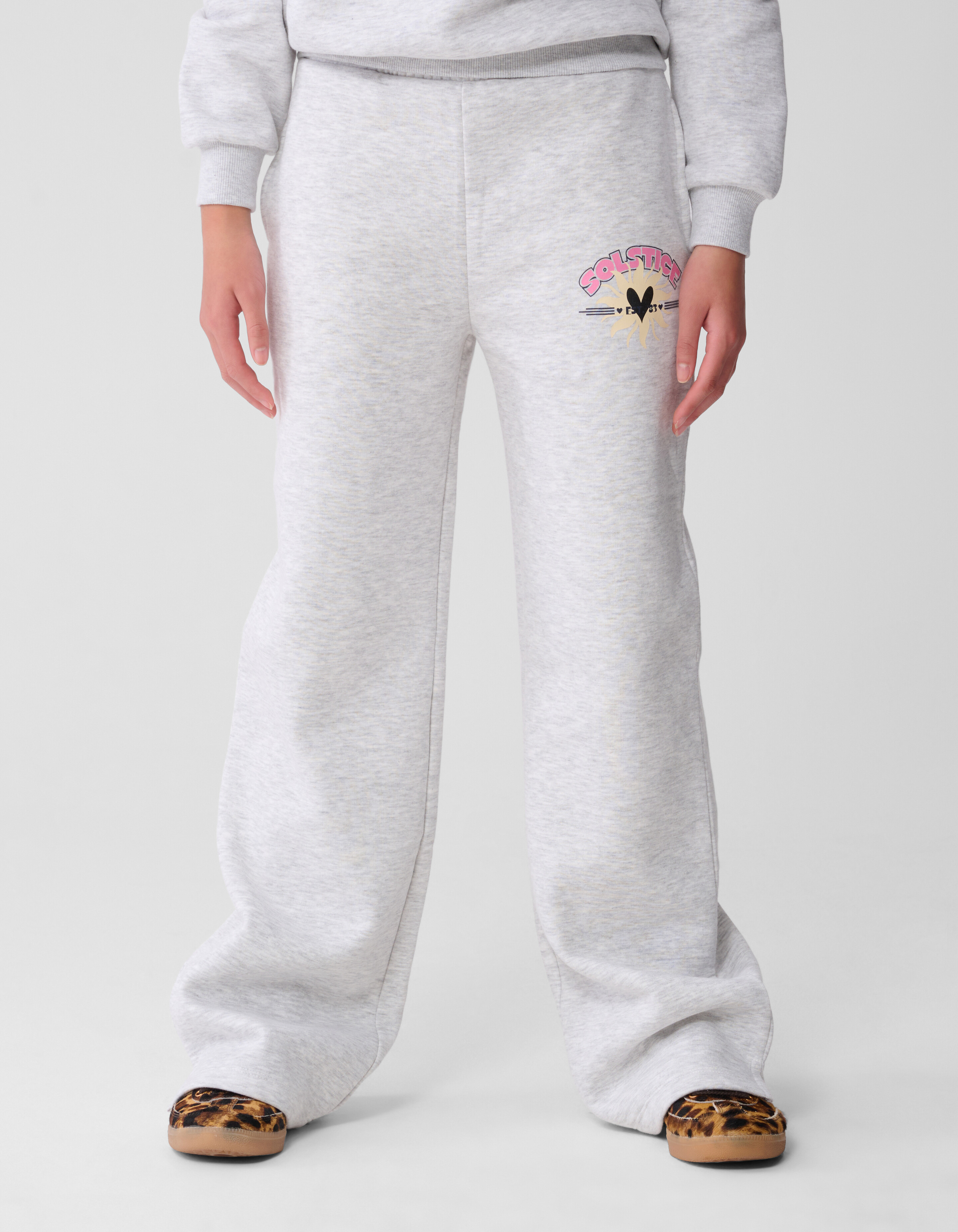 Solstice Weite Jogginghose Grau SHOEBY GIRLS