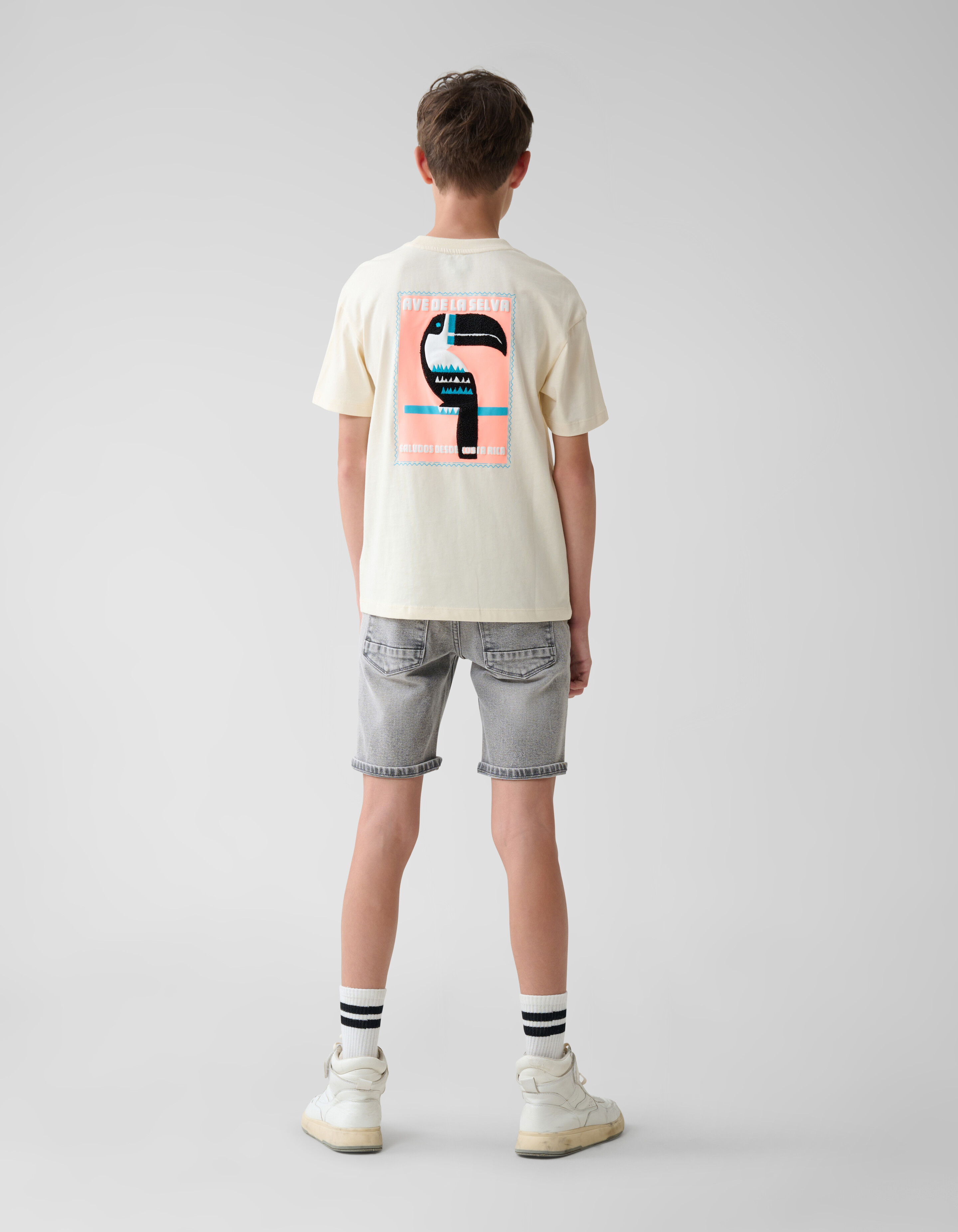 Artwork T-shirt Off Weiß SHOEBY BOYS