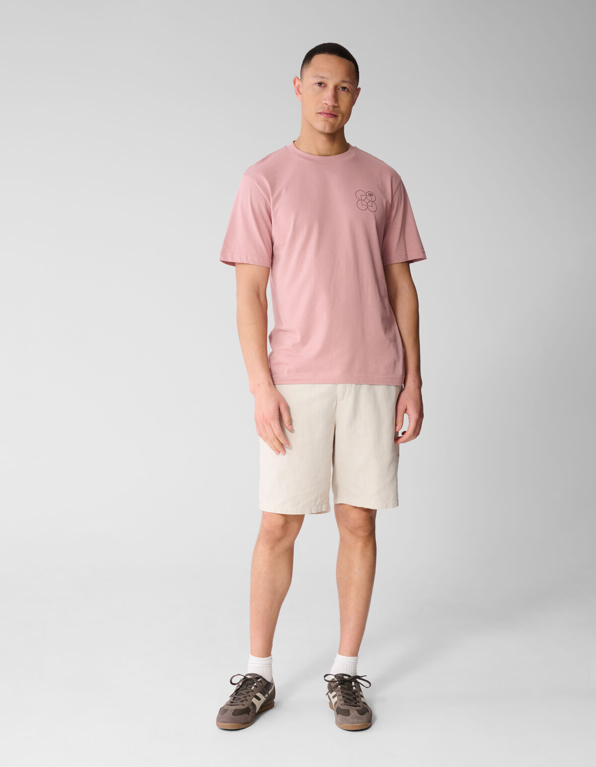 Leinen Shorts Sand SHOEBY MEN