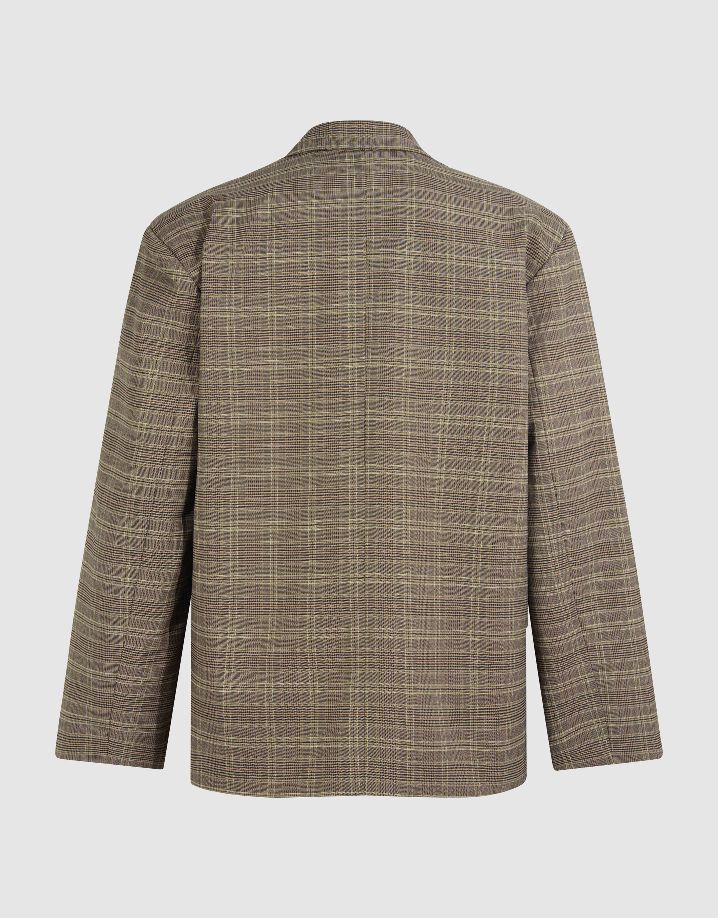 Oversized Karierte Blazer Braun SHOEBY WOMEN