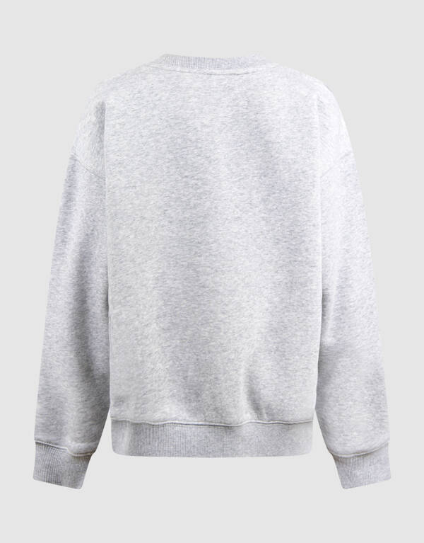 New York Kunstwerk Pullover Hellgrau SHOEBY BOYS