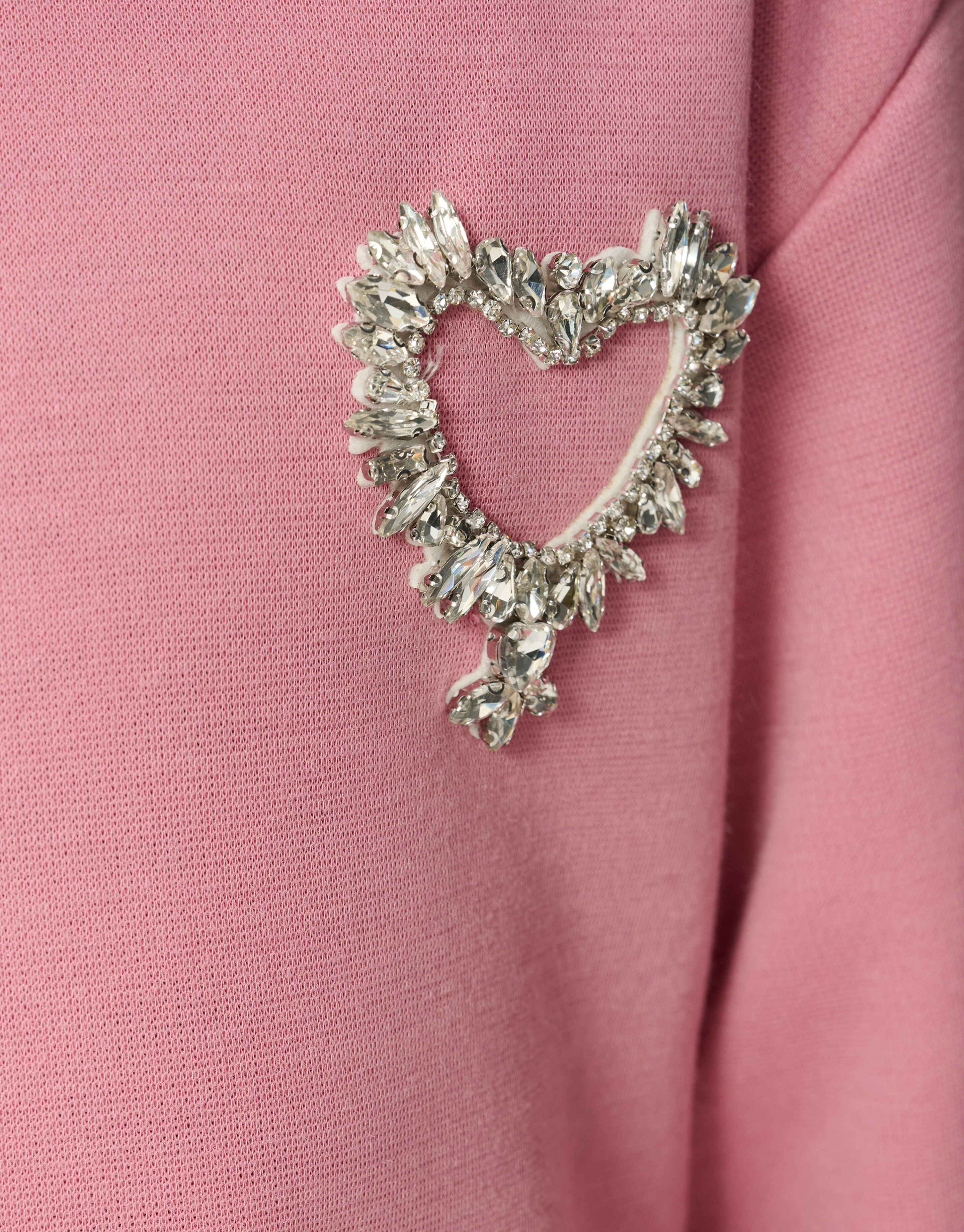 Herzf&ouml;rmiges Sweatshirtkleid Rosa SHOEBY GIRLS