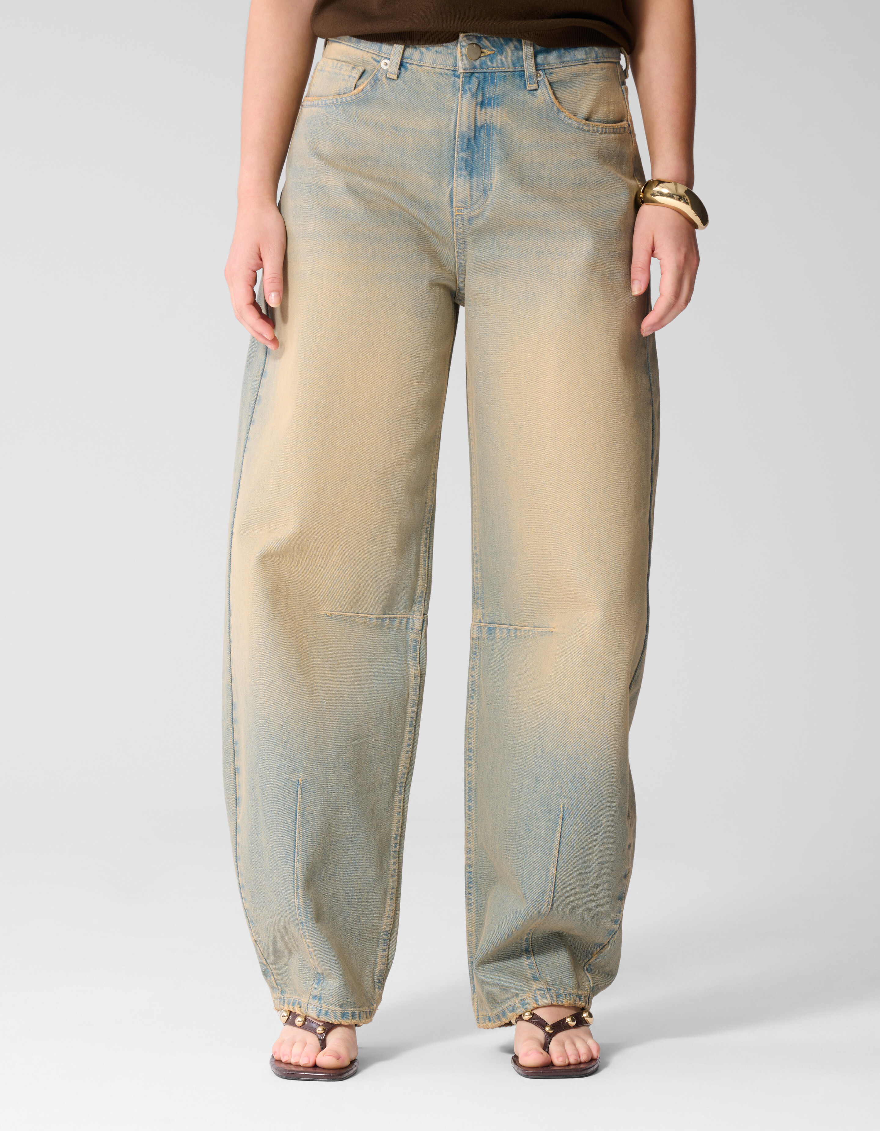 Baggy Fit Jeans Washed SHOEBY WOMEN