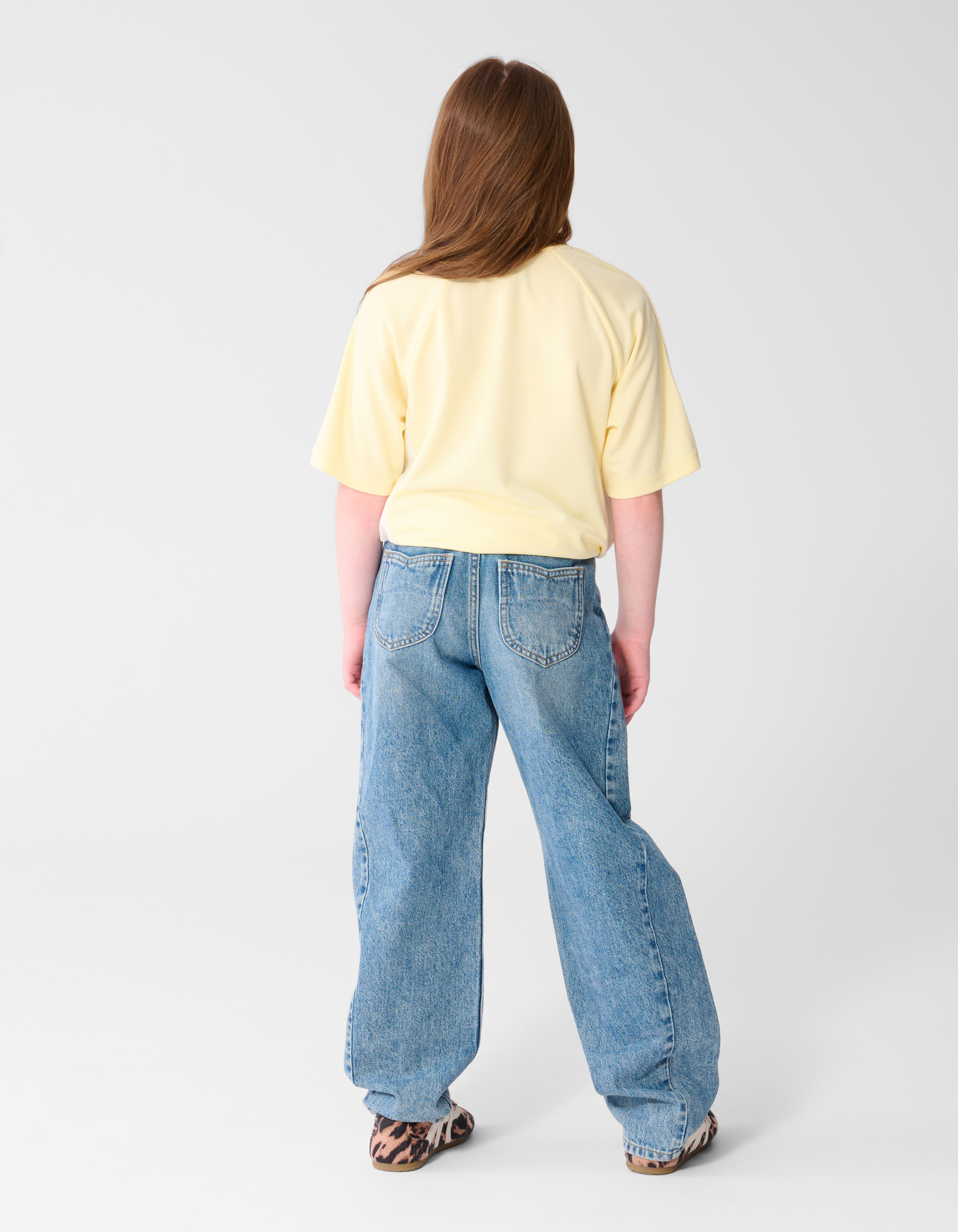 Seoul Baseball-T-Shirt Hellgelb SHOEBY GIRLS