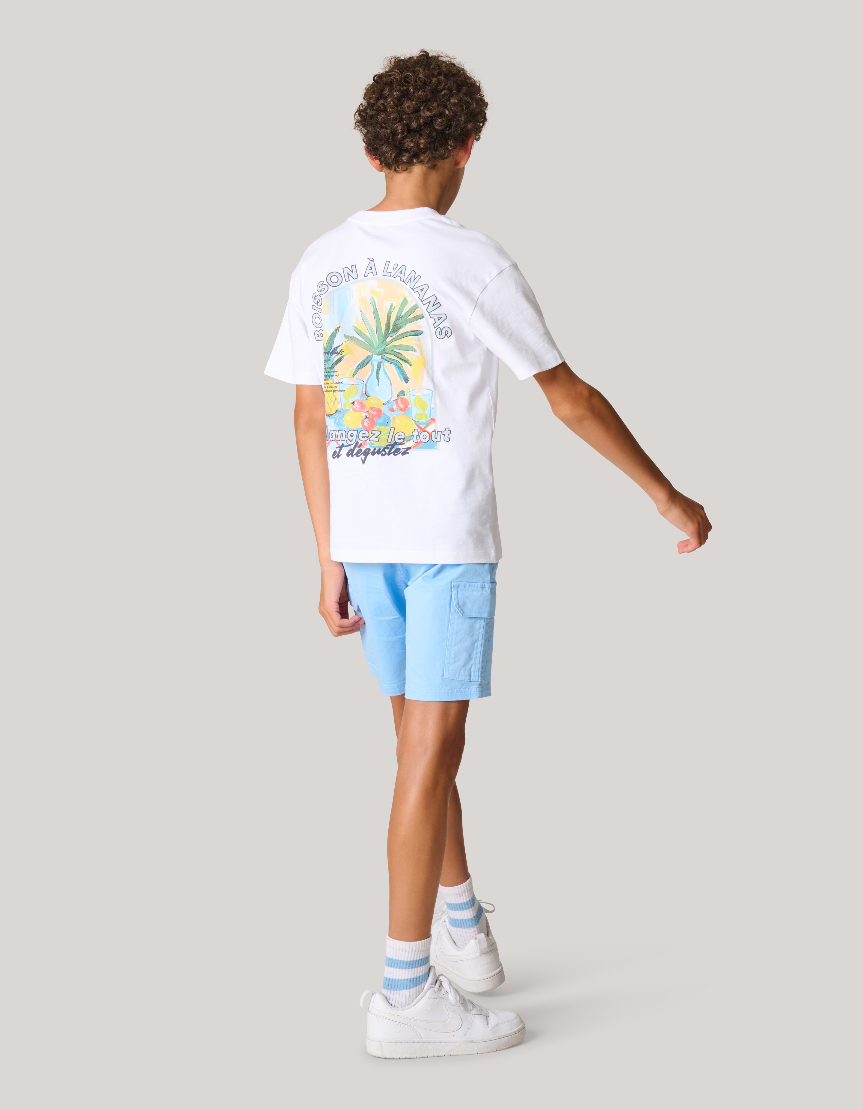 Cargo-Shorts hellblau SHOEBY BOYS