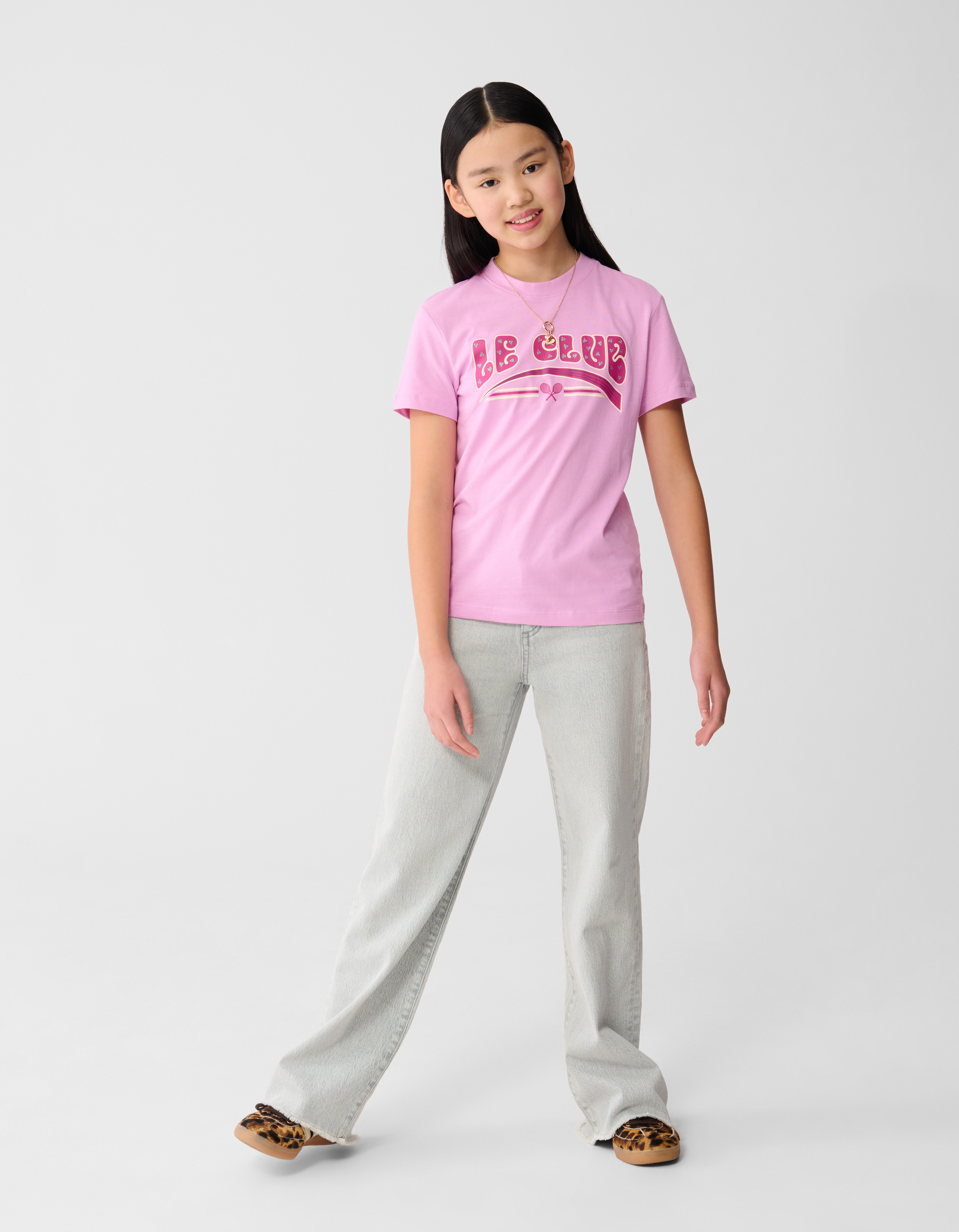 Glitter Club Artwork T-Shirt Hellrosa SHOEBY GIRLS