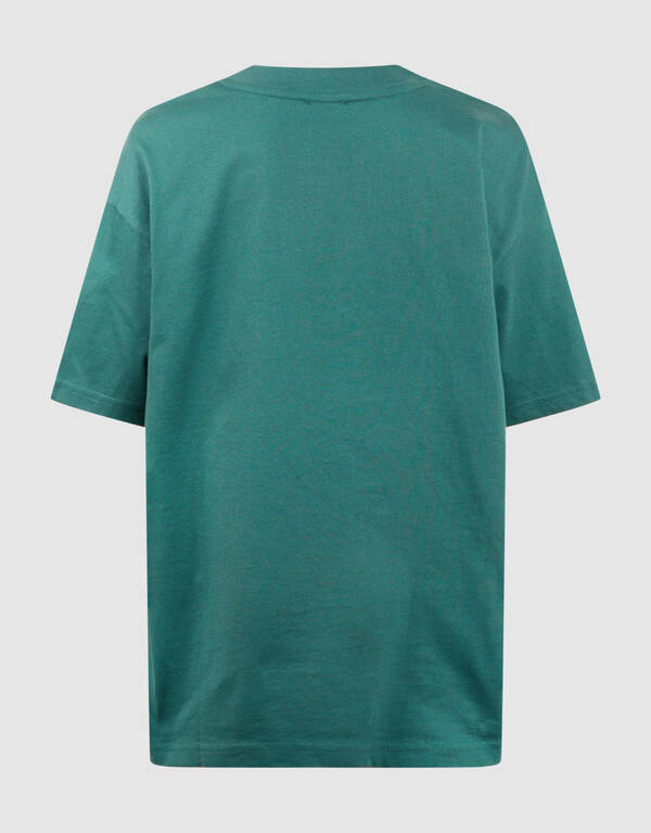 Embroidery Artwork T-Shirt Dunkelgr&uuml;n SHOEBY BOYS