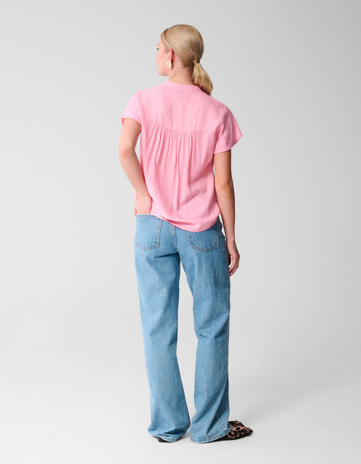 Textur Top Rosa SHOEBY WOMEN