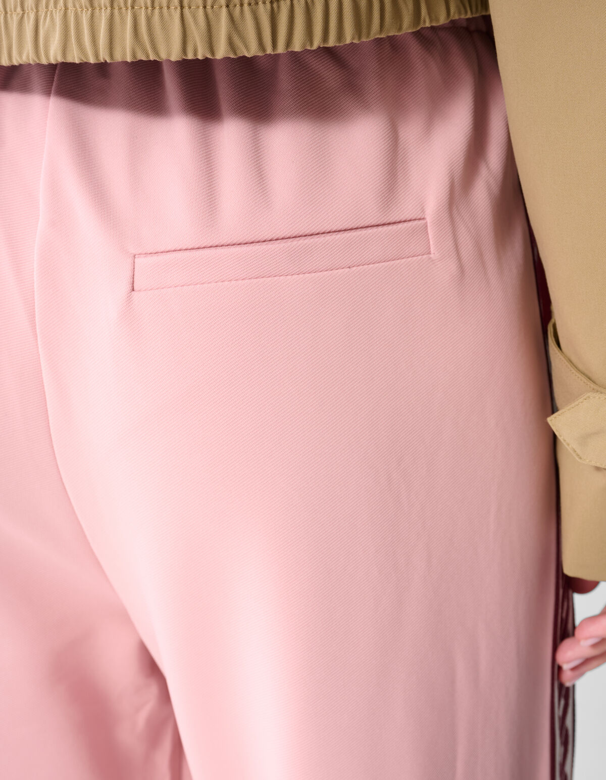 Swirl Weit geschnittene Hose Rosa SHOEBY WOMEN