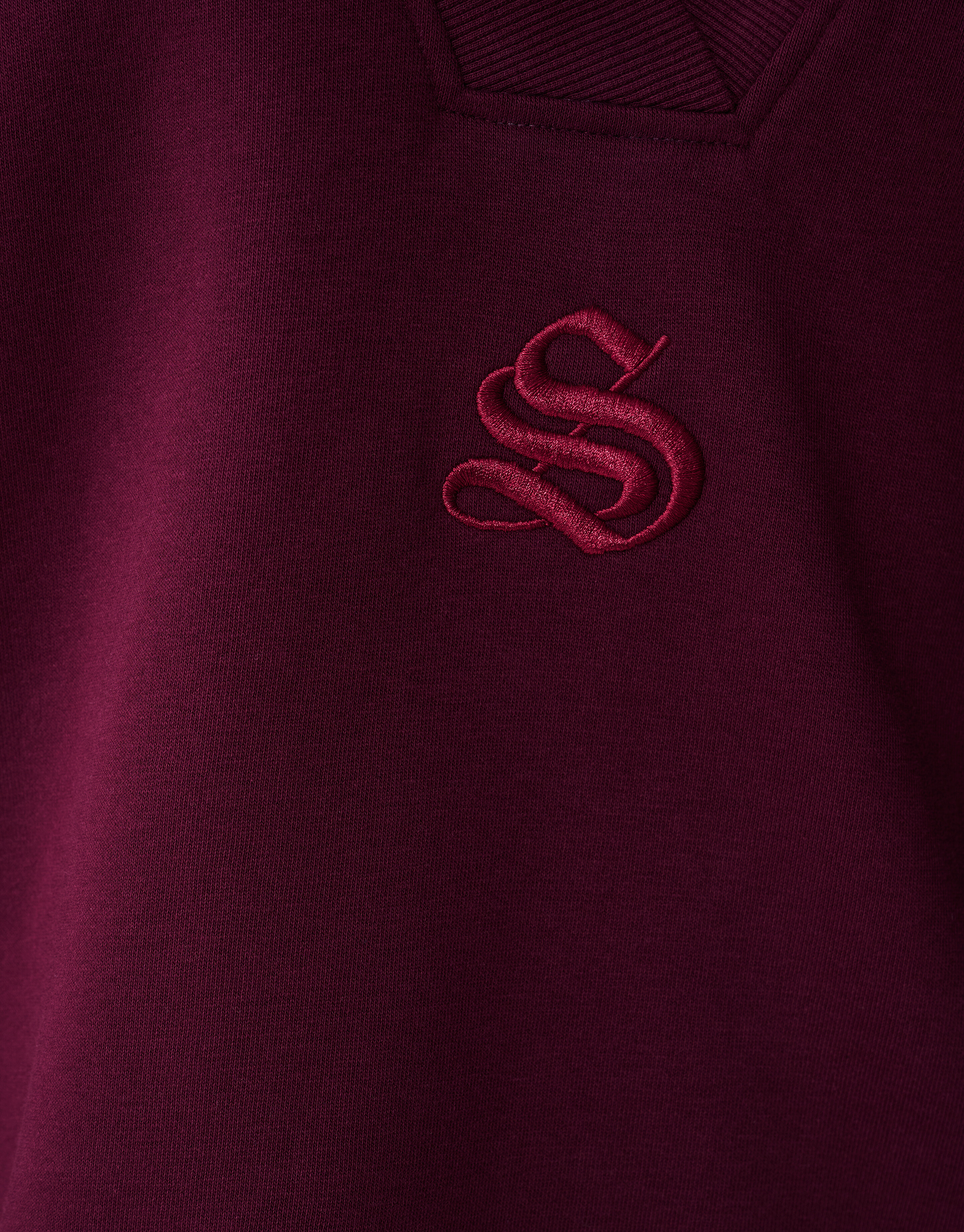 Varsity Logo Pullover Dunkelrot SHOEBY WOMEN