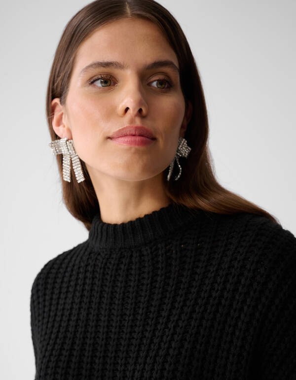 Gestrickter Pullover Schwarz SHOEBY WOMEN