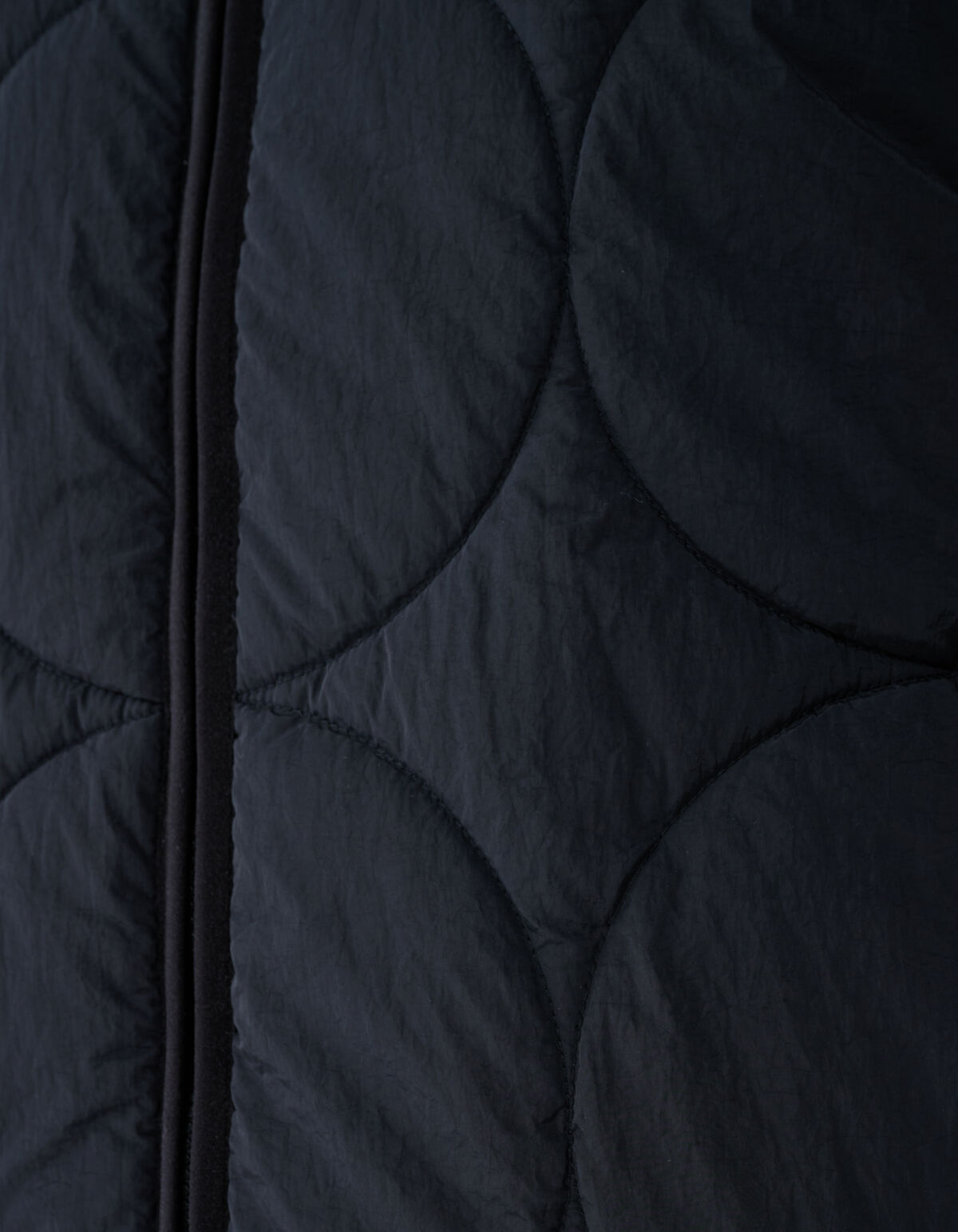 Quilted Spark Logo Bodywarmer Schwarz SHOEBY MEN
