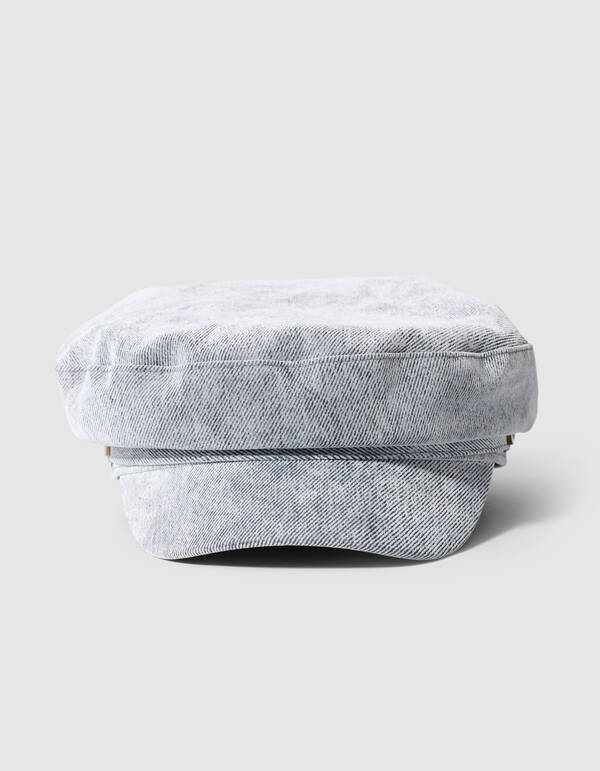 Baker Boy Military Cap Hellgrau SHOEBY ACCESSOIRES
