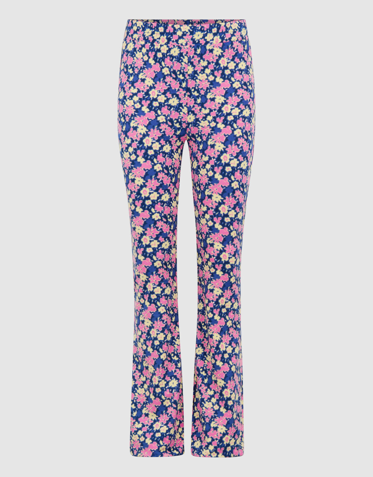 Flower Flared Fit Leggings Dunkelblau/Rosa SHOEBY GIRLS