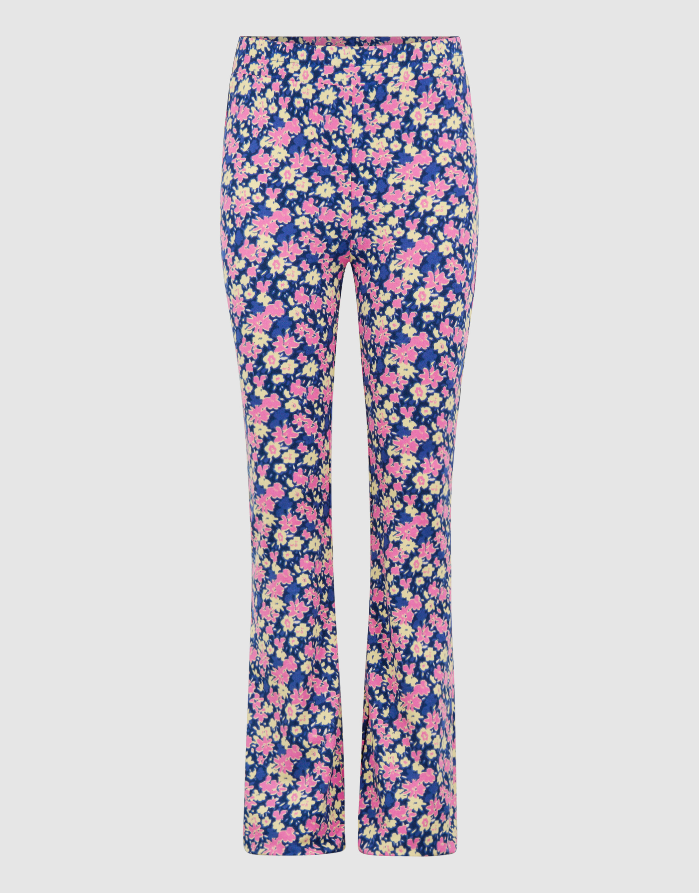 Flower Flared Fit Leggings Dunkelblau/Rosa SHOEBY GIRLS