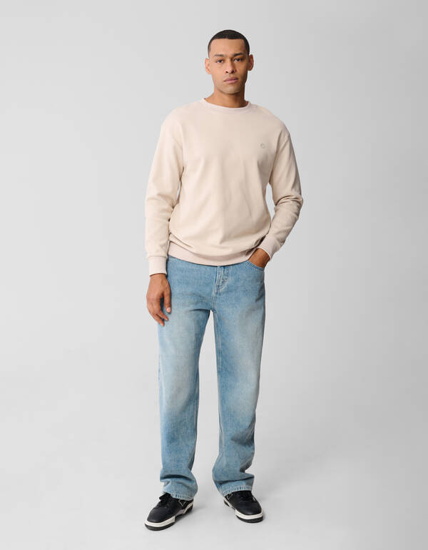 Spark Logo Sweatshirt Sand SHOEBY MEN