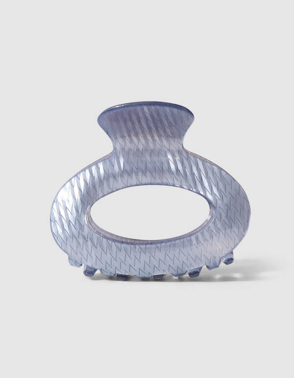 Dicke Haarspange Silber SHOEBY ACCESSOIRES