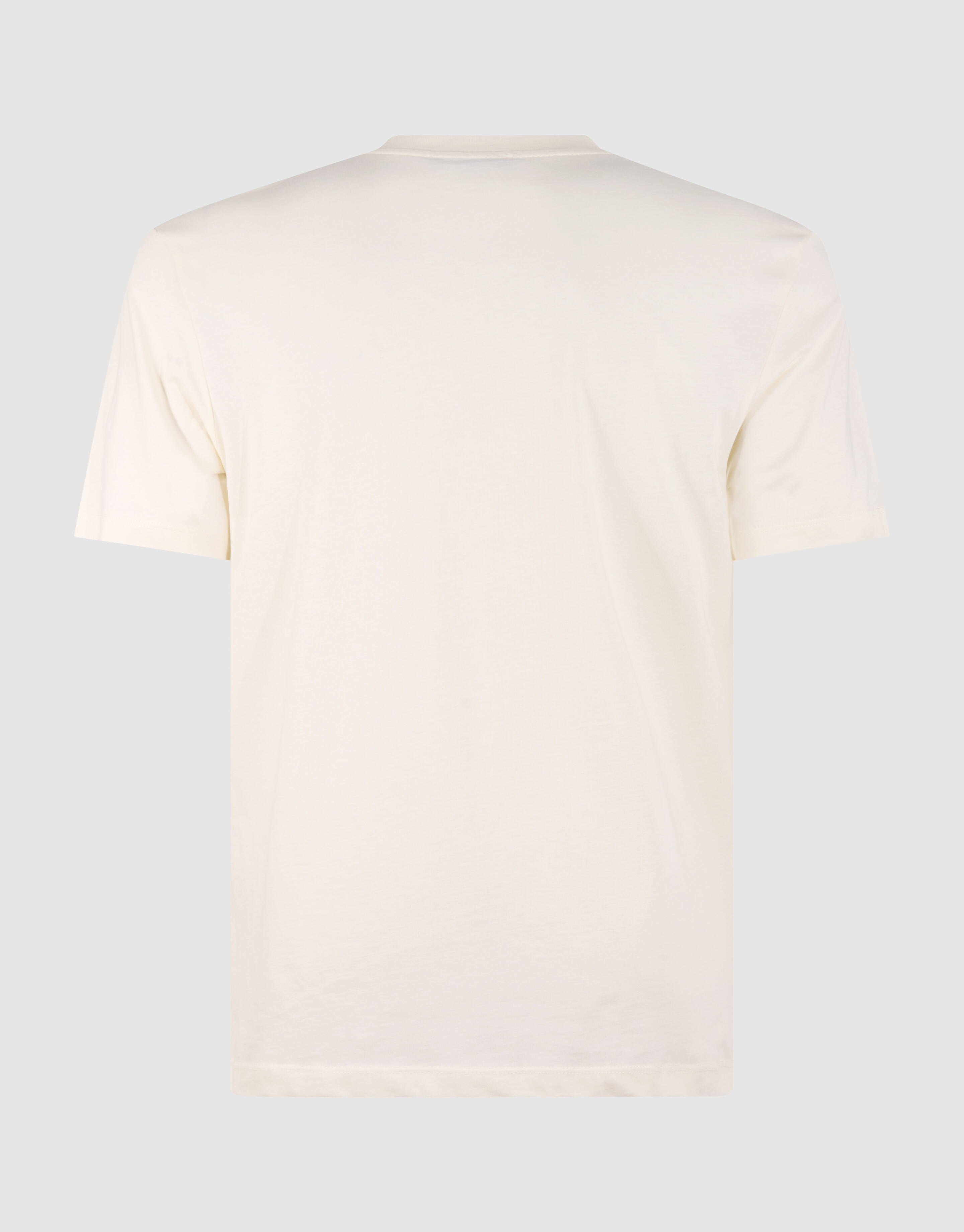 Gestreiftes Artwork-T-Shirt Gebrochen Wei&szlig; SHOEBY MEN