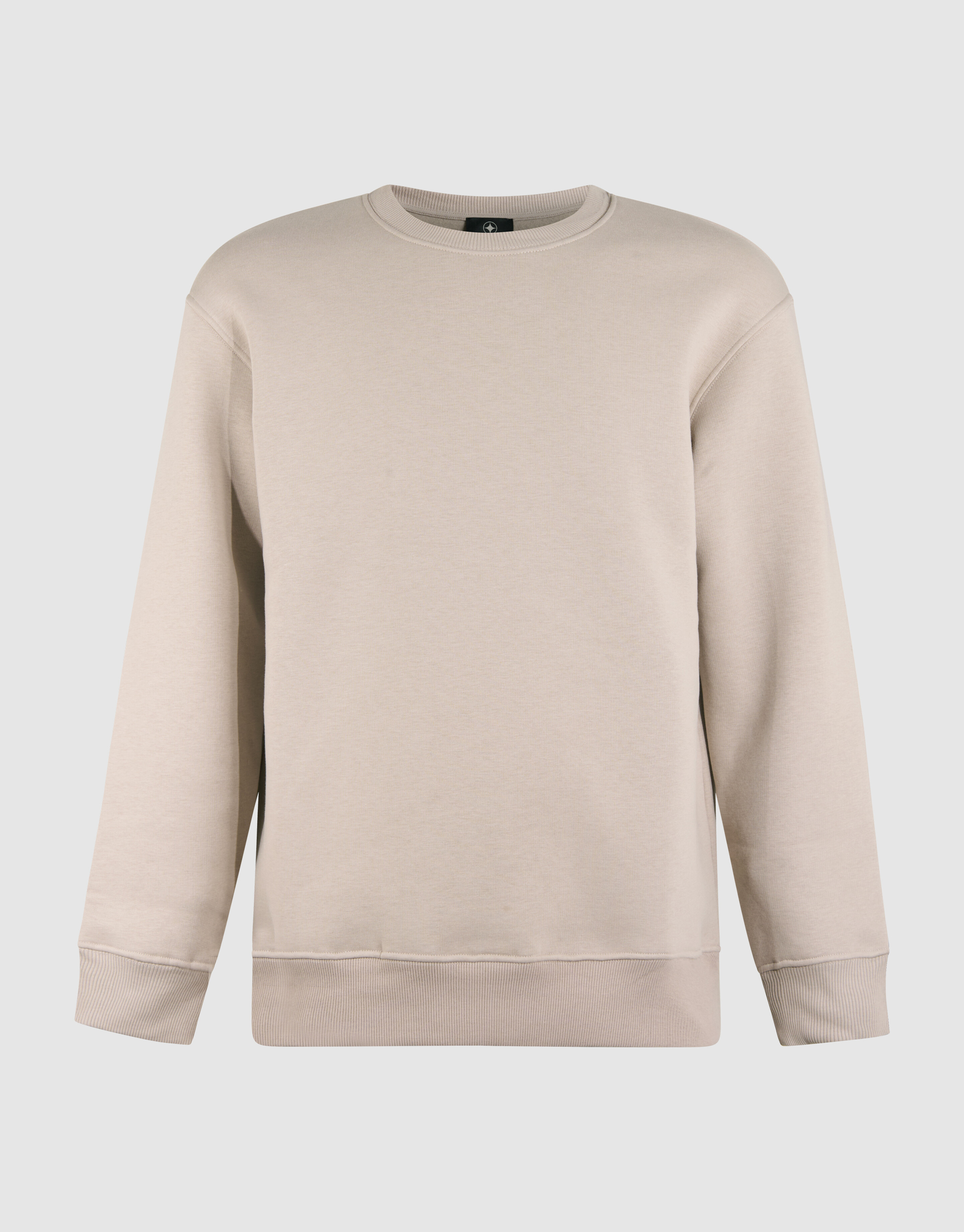 Rib Spark Sweater Hellbraun SHOEBY MEN