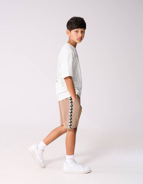 Welle Kurz Taupe SHOEBY BOYS