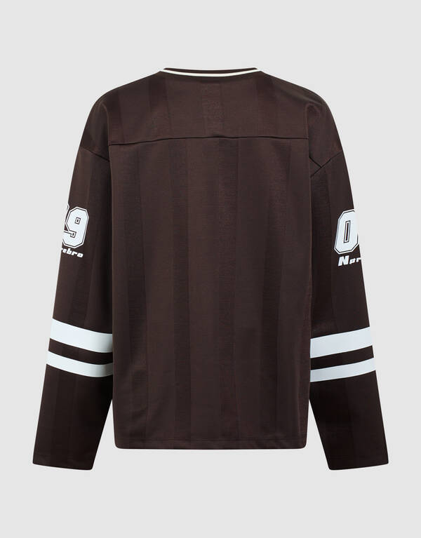 Sport Artwork Langarmshirt Dunkelbraun SHOEBY BOYS