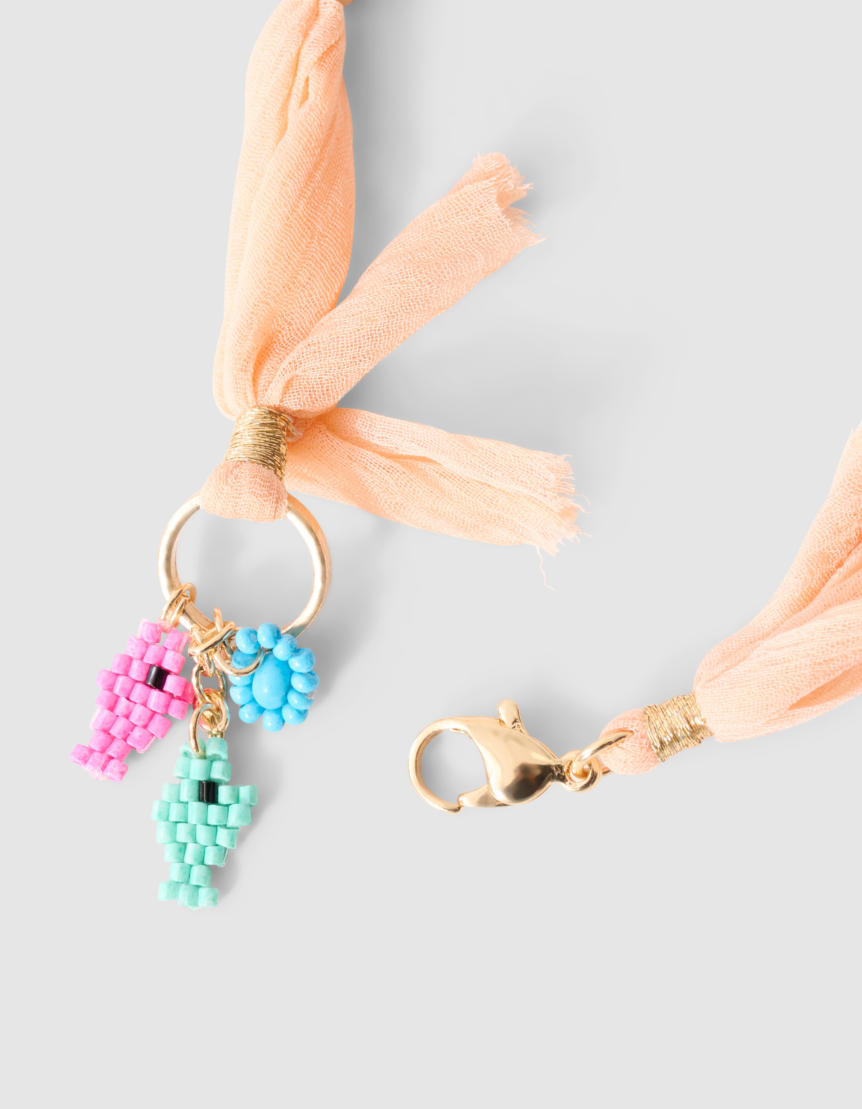 Charm Schal Kette Lichtorange SHOEBY GIRLS