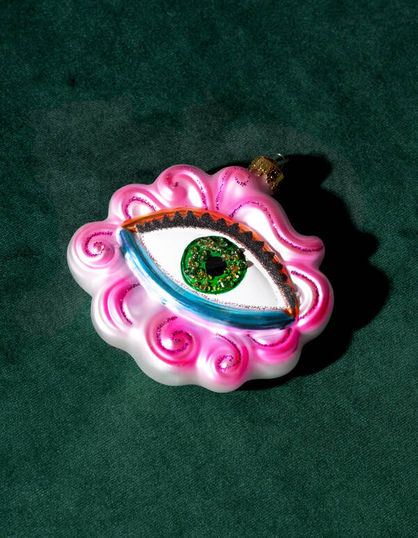 Wolkiges Auge Kerstbal Multicolor By Fred SHOEBY ACCESSOIRES