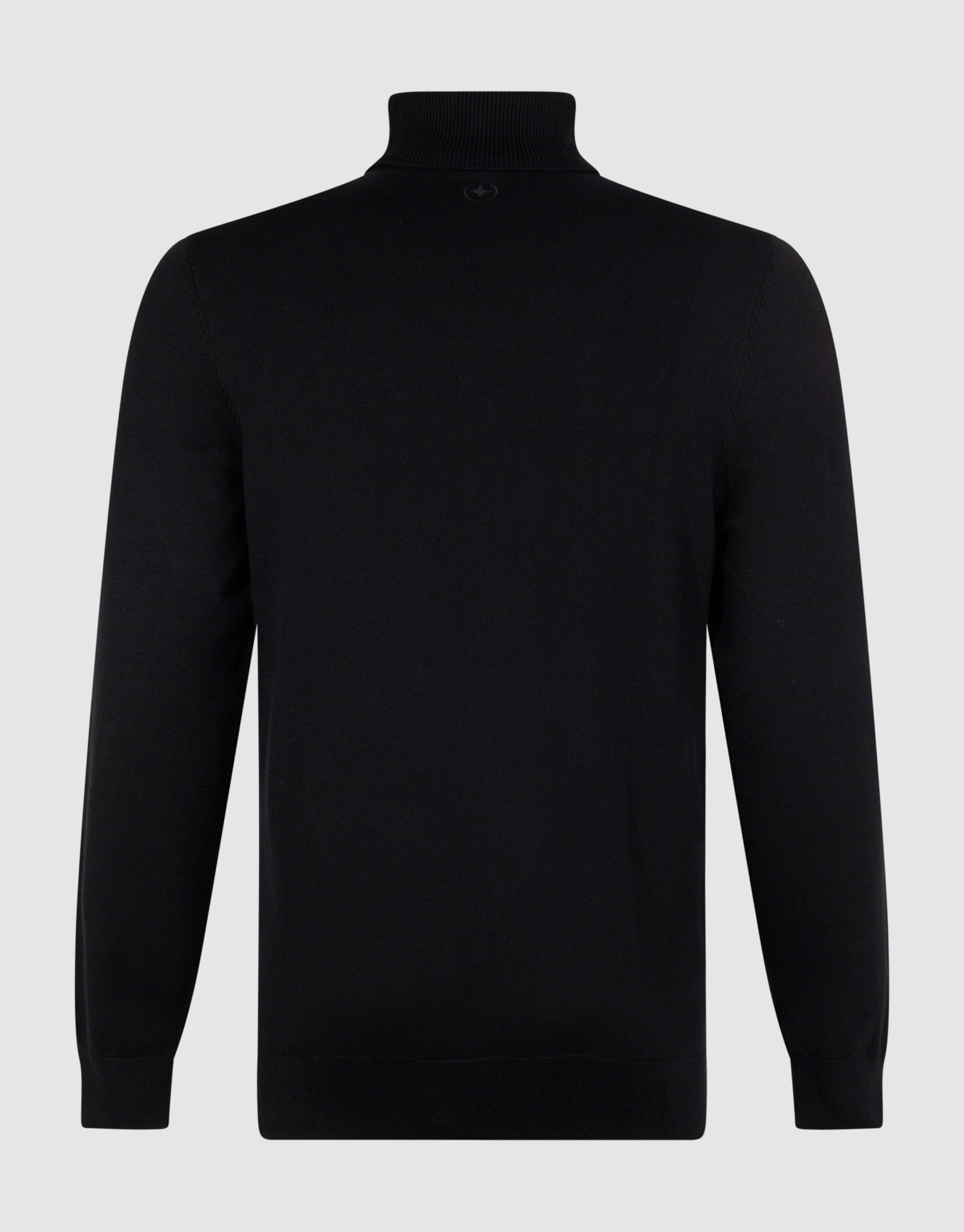 Strickpullover mit Rollkragen Schwarz SHOEBY MEN