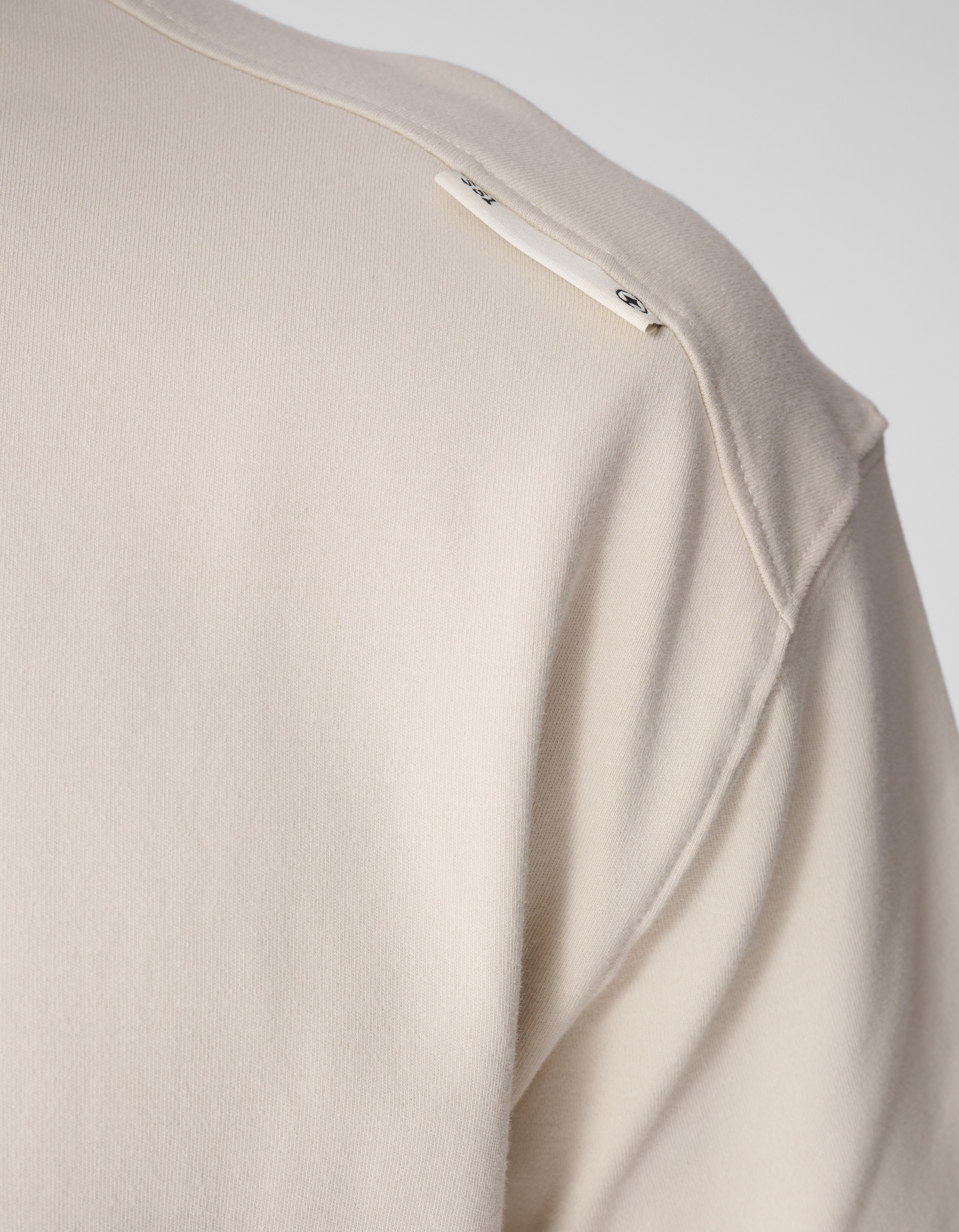 Basic-T-Shirt mit lockerer Passform, Beige SHOEBY MEN