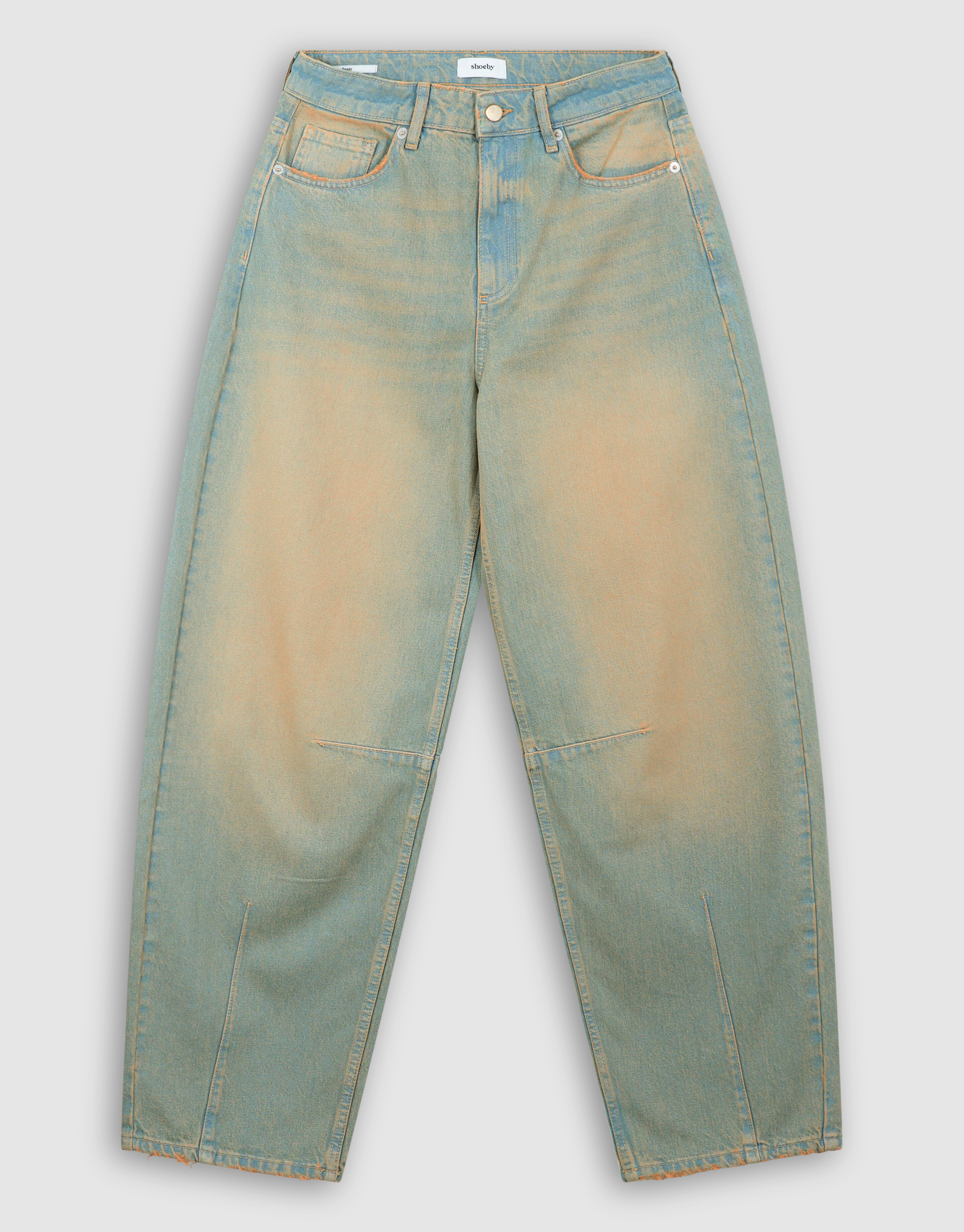 Baggy Fit Jeans Washed SHOEBY WOMEN