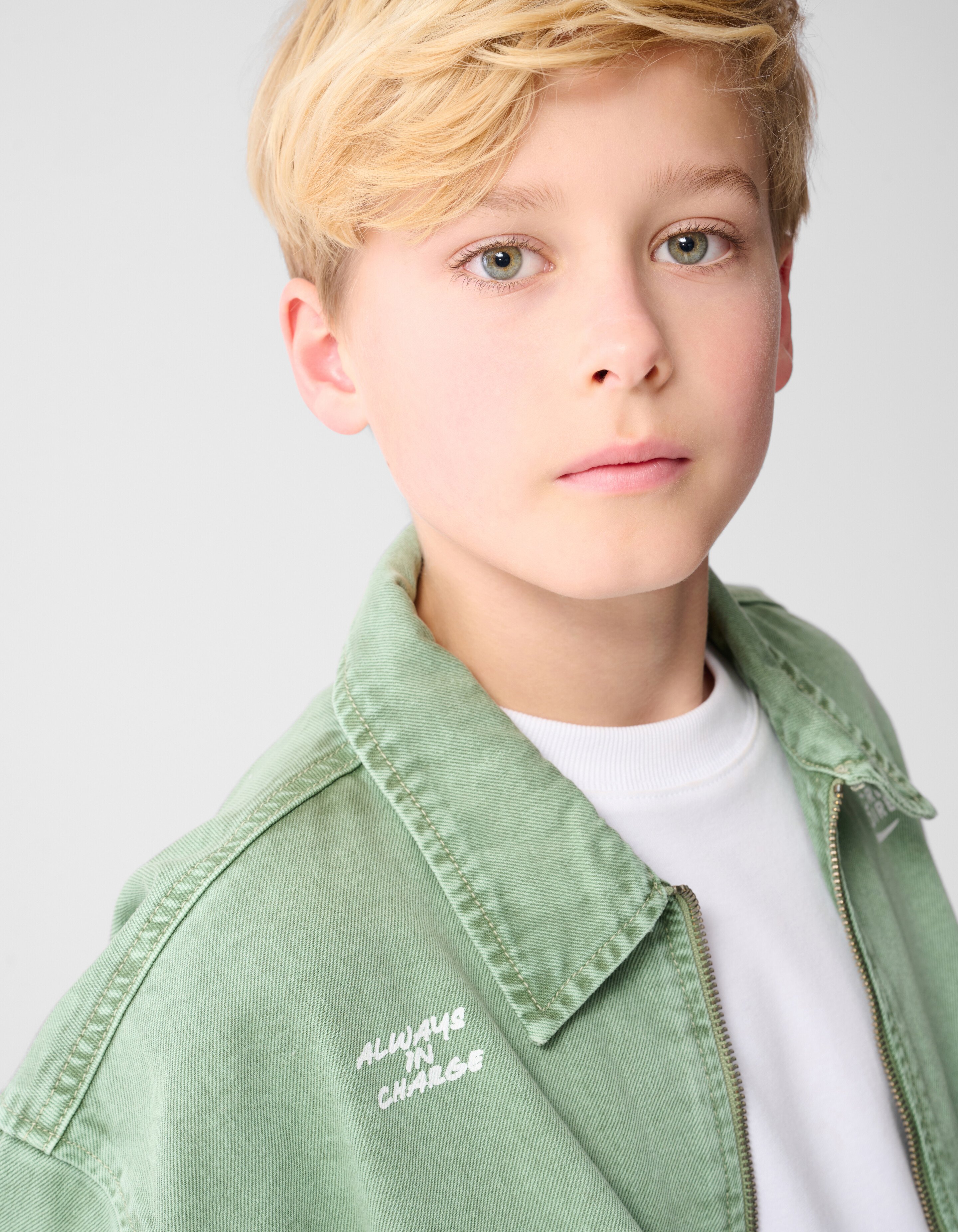 Kreativer Bomber Jack Hellgr&uuml;n SHOEBY BOYS